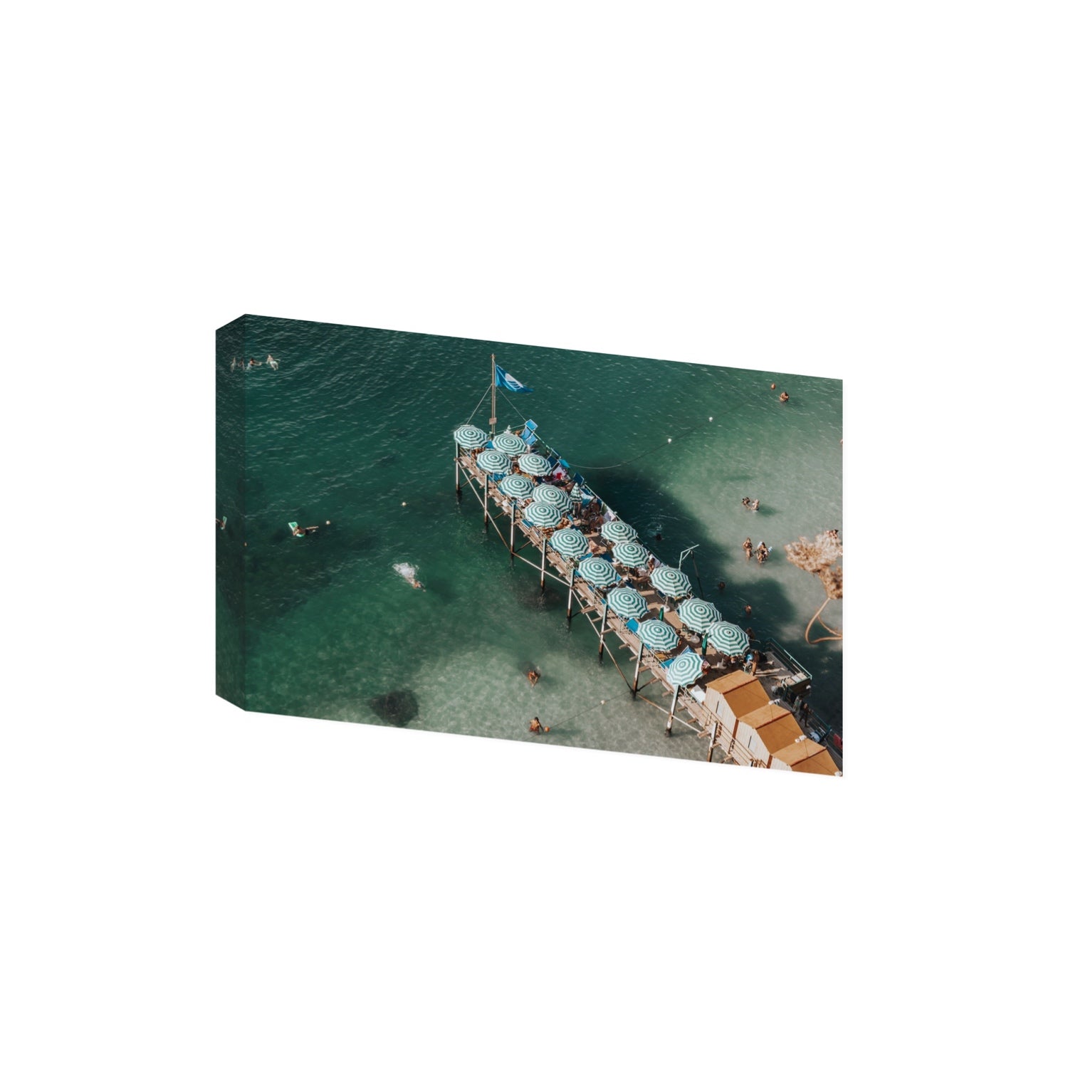 Sorrento Shangri La Sorrento coastal Italian wall art Extra Large stretched canvas print