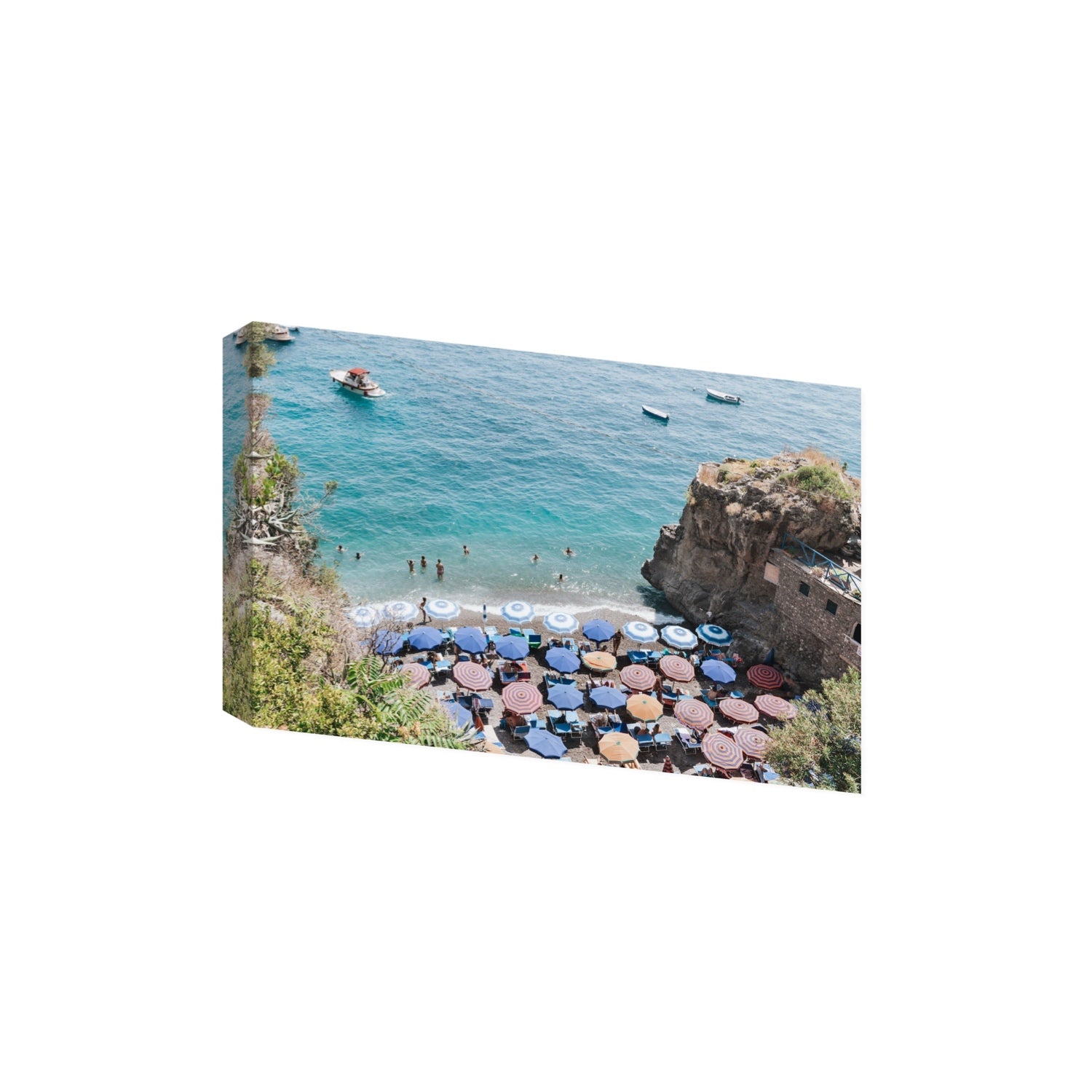 The Cove fine art print, Positano, Italy, Extra Large, Stretched Canvas