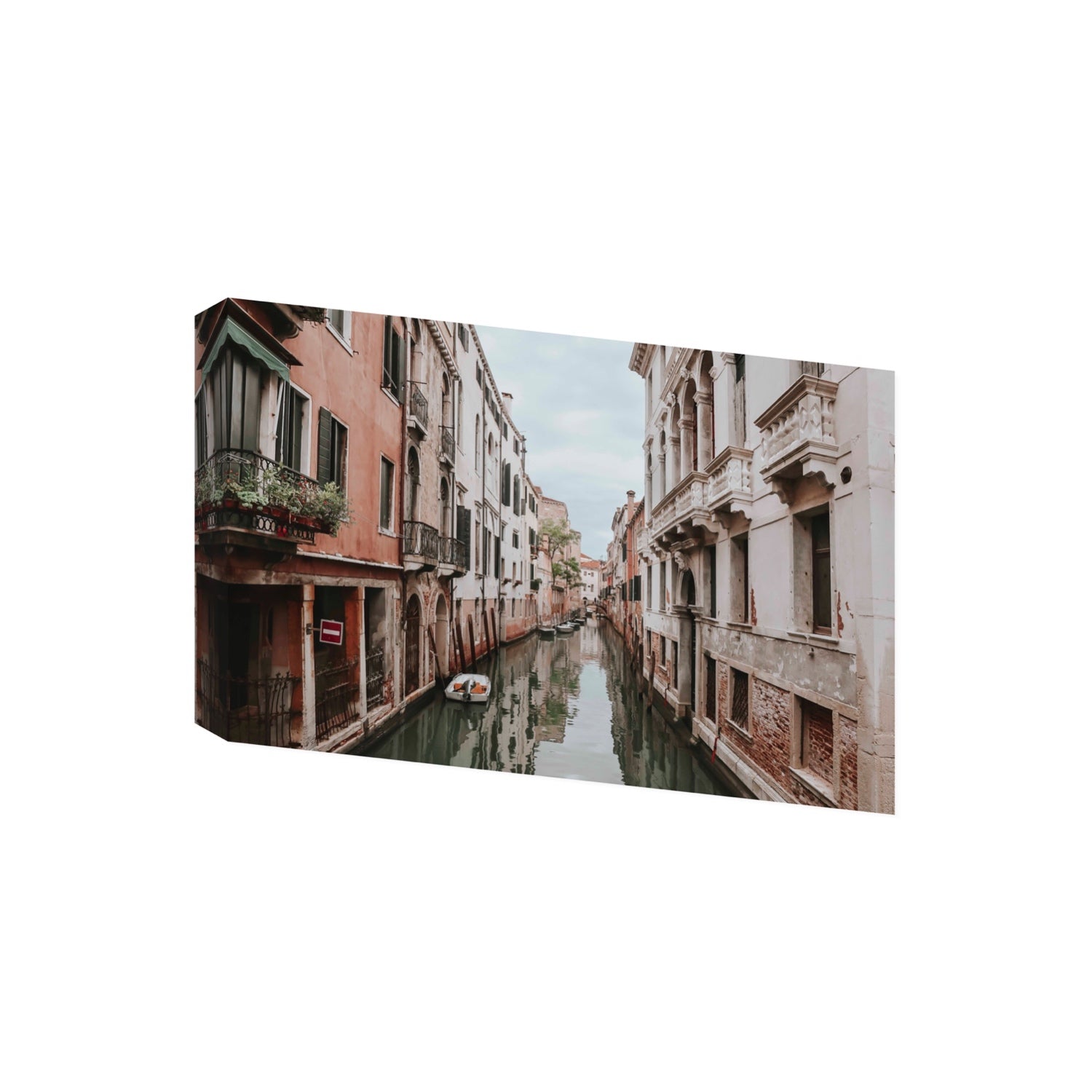 The Floating City Venice Canal Italian decor wall art Giant stretched canvas print