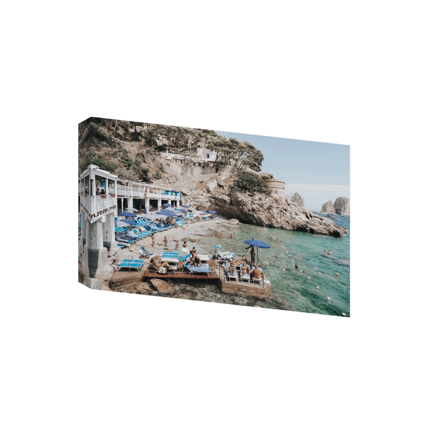 Vita Bella fine art print, Capri, Italy, Giant, Stretched Canvas