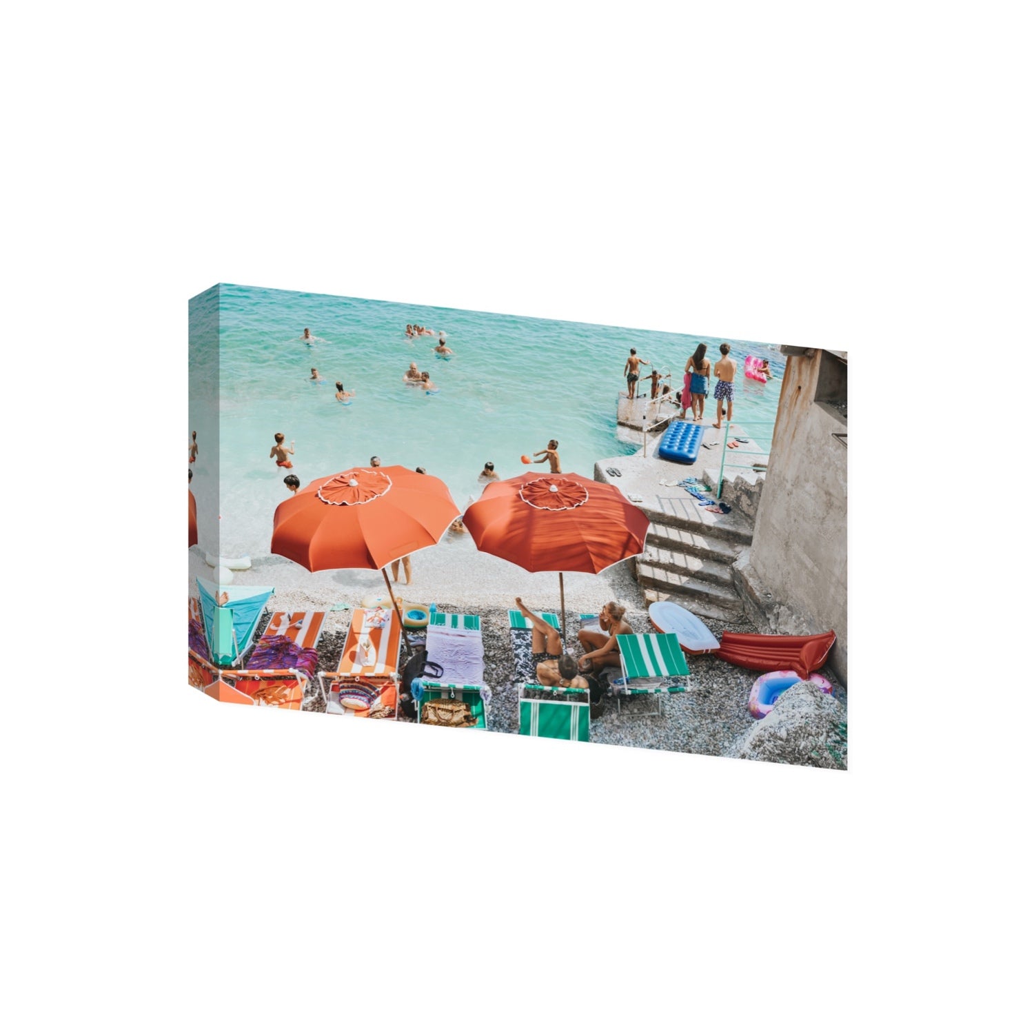 Water Wonderland fine art print, Capri, Italy, Giant, Stretched Canvas