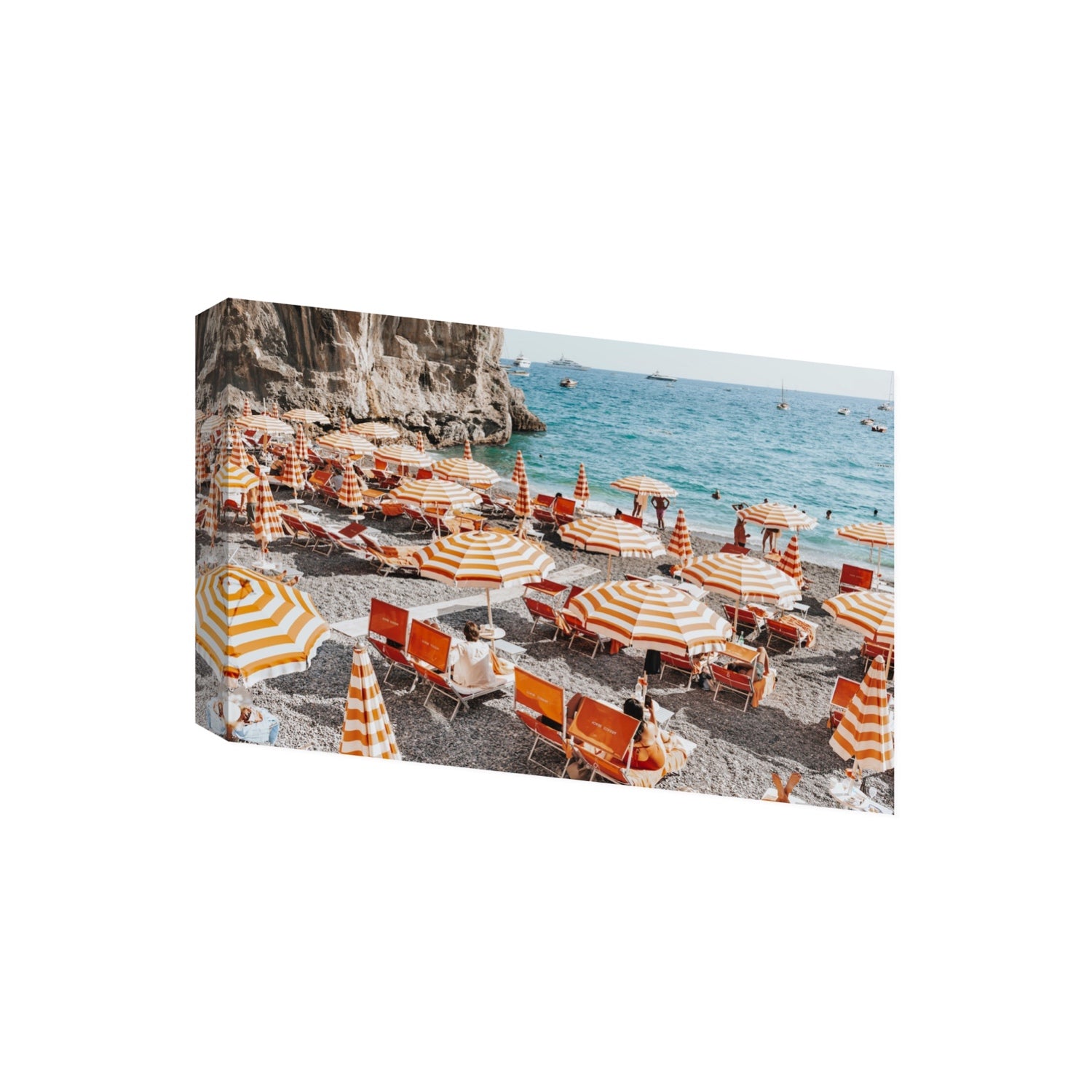 Mango Sorbet fine art print, Positano, Italy, Giant, Stretched Canvas