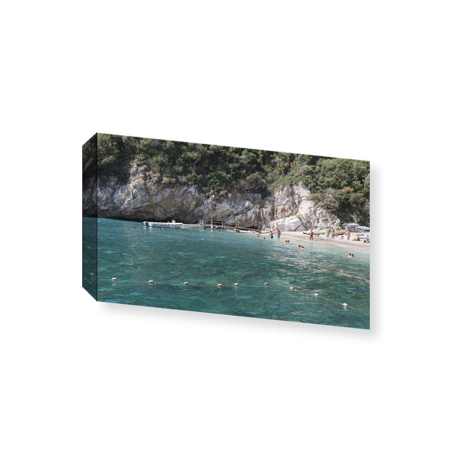 Azure Abyss Nerano wall art Giant stretched canvas print
