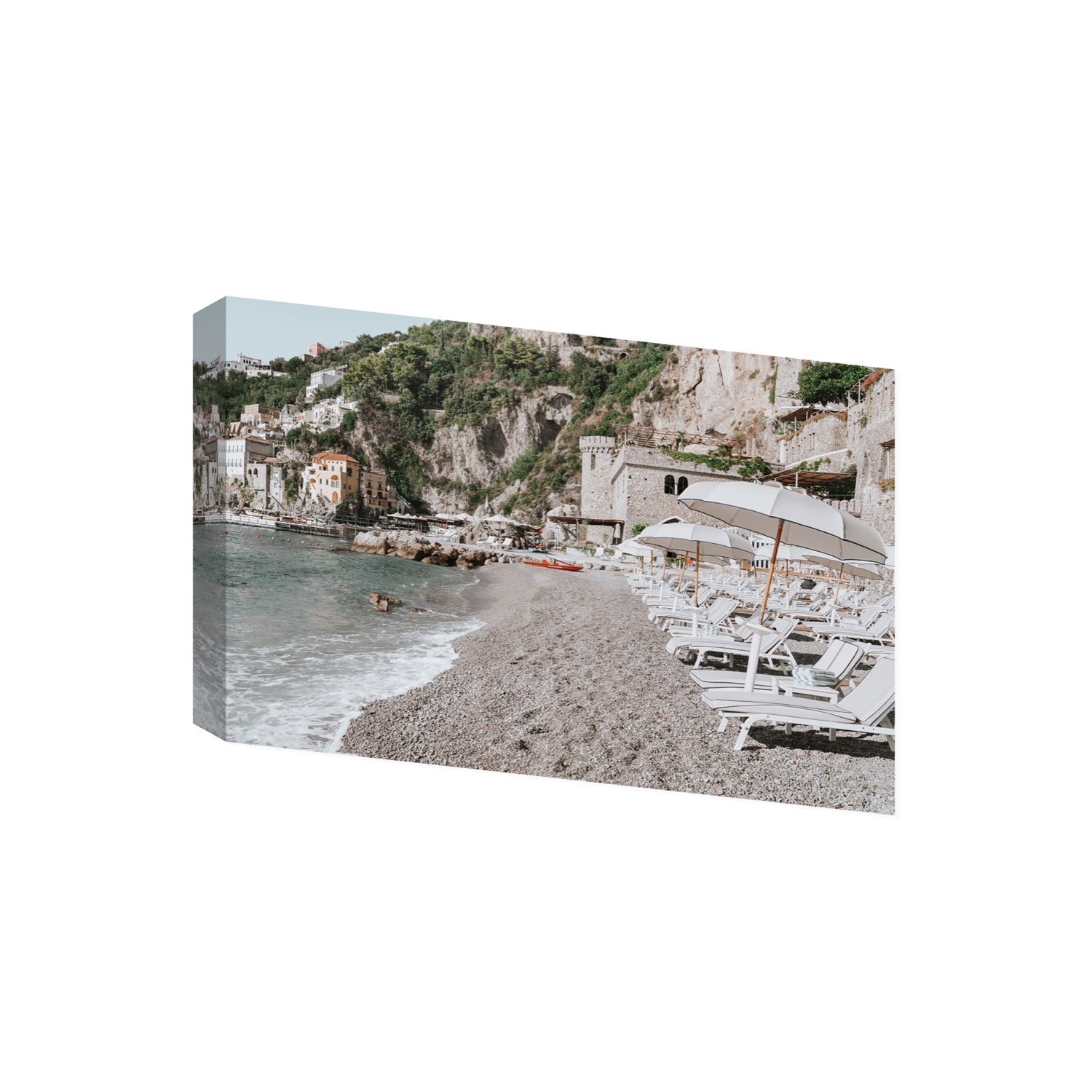 Borgo Santandrea fine art print, Amalfi, Italy, Giant, Stretched Canvas