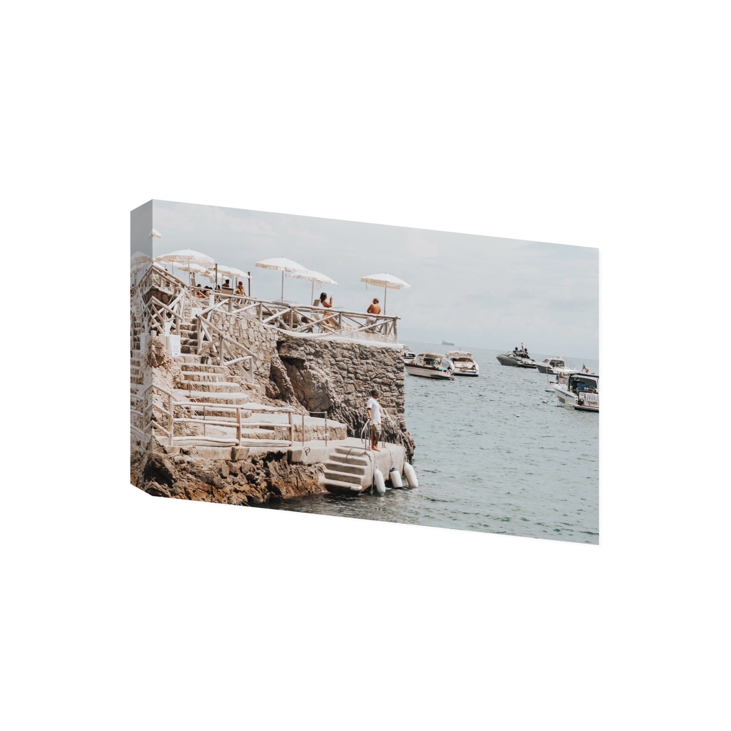 Conca Del Sogno fine art print, Nerano, Italy, Giant, Stretched Canvas