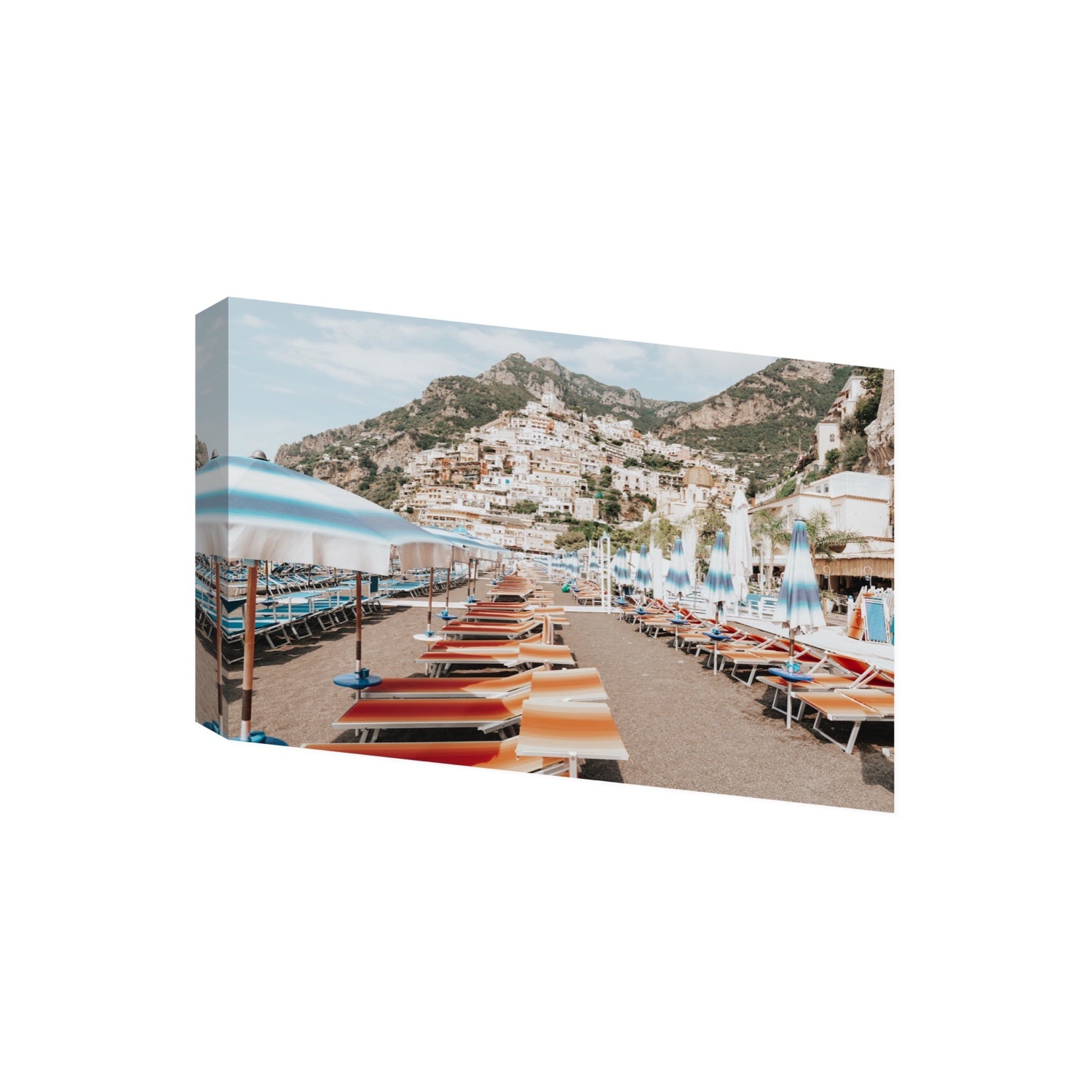 Spiaggia Grande fine art print, Positano, Italy, Giant, Stretched Canvas