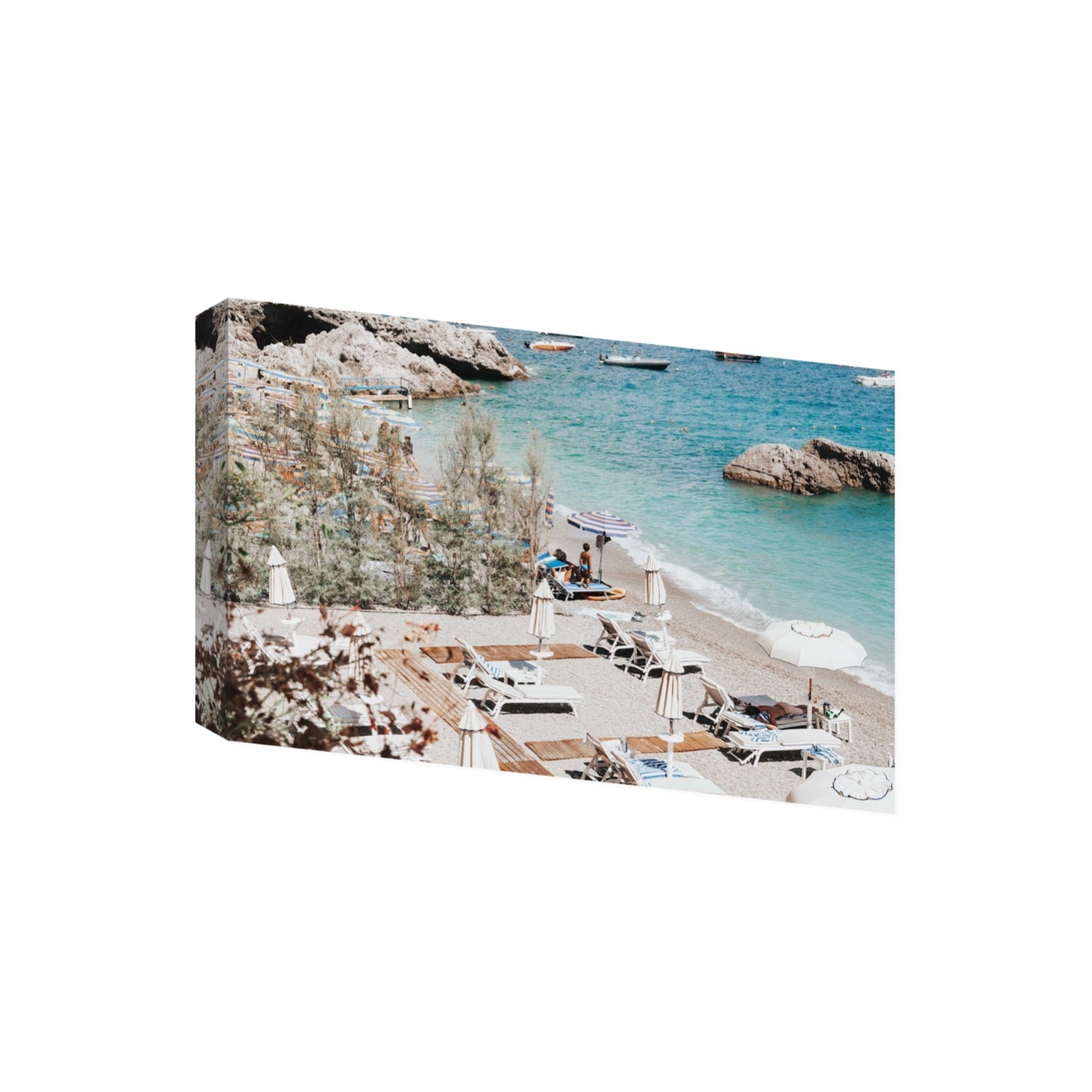 Life Could Be A Dream Amalfi wall art Giant stretched canvas print