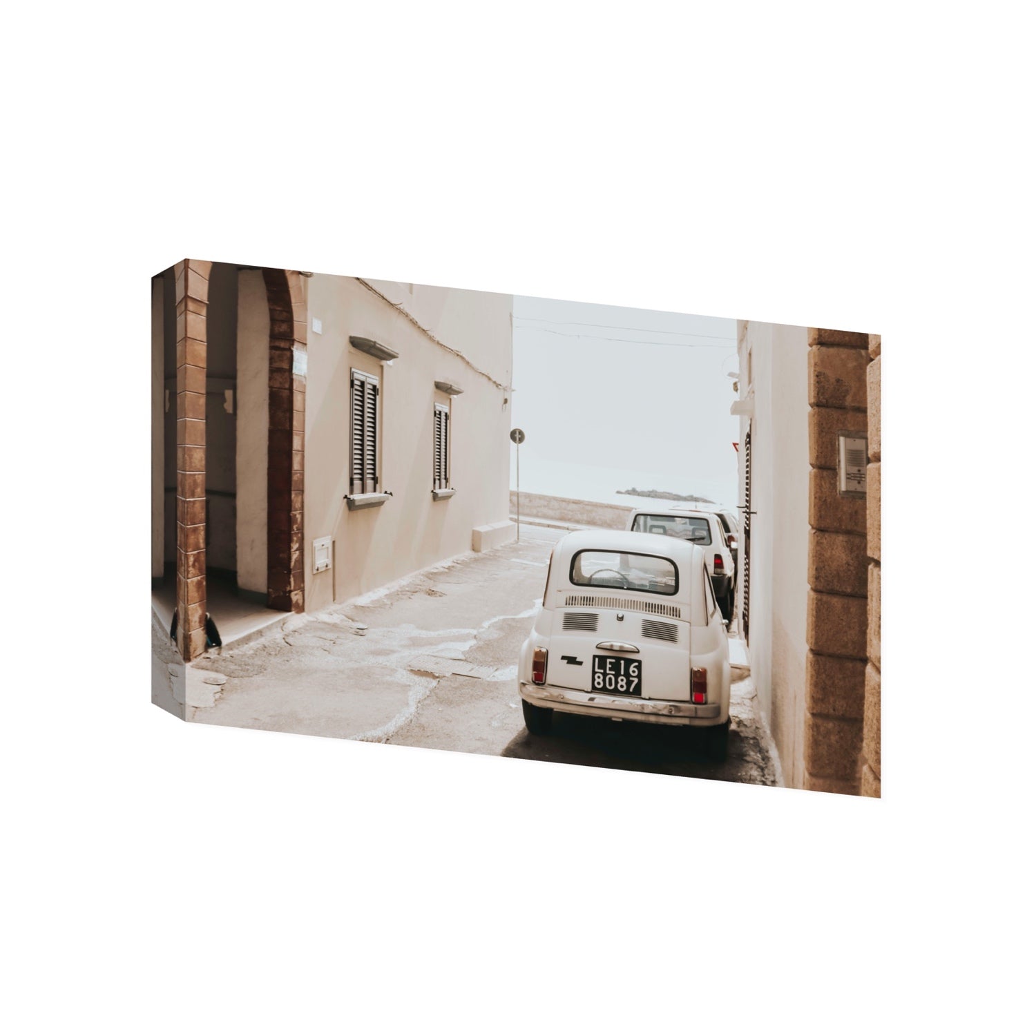 Bambini Lane Puglia Italian wall art Gallery stretched canvas print