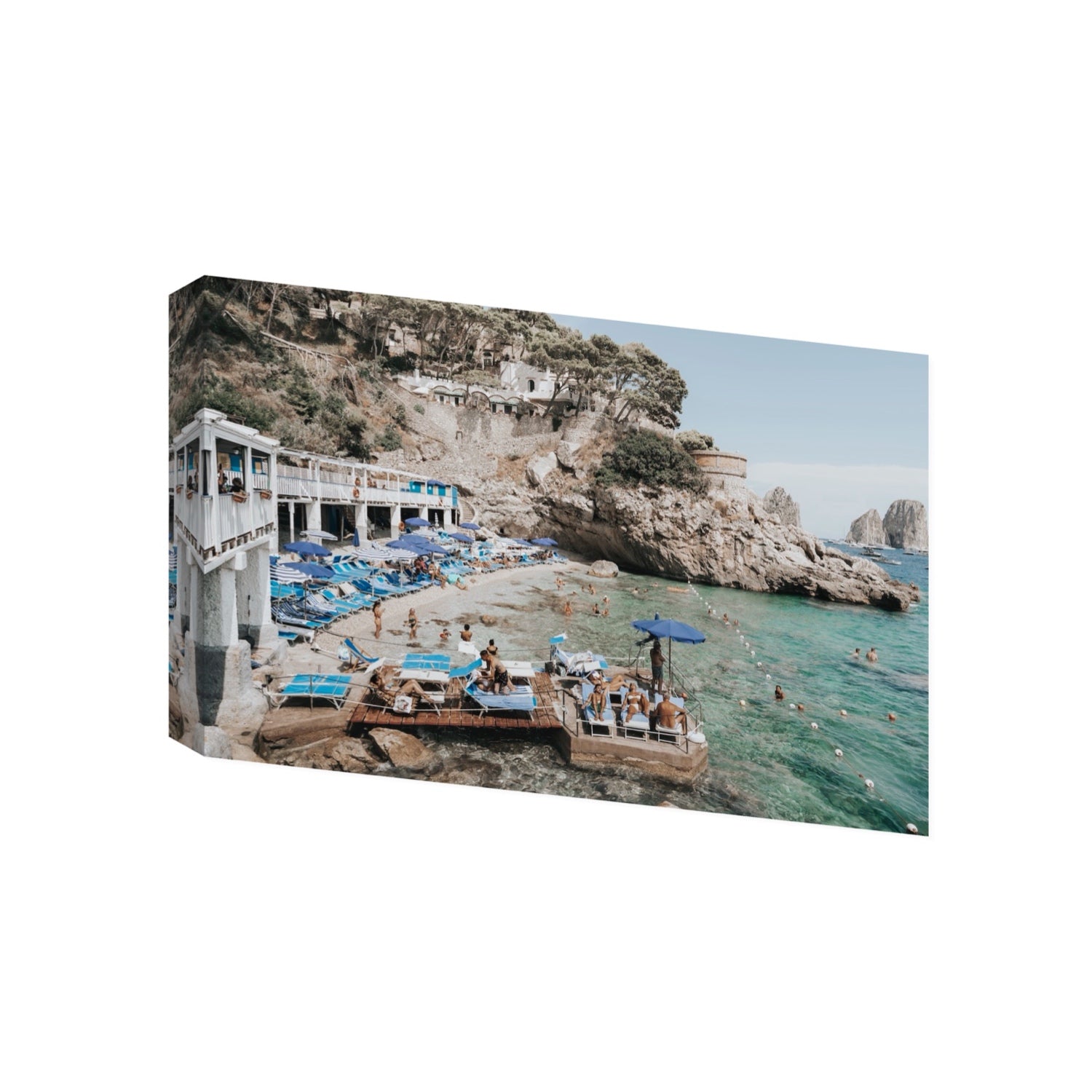 Vita Bella fine art print, Capri, Italy, Gallery, Stretched Canvas