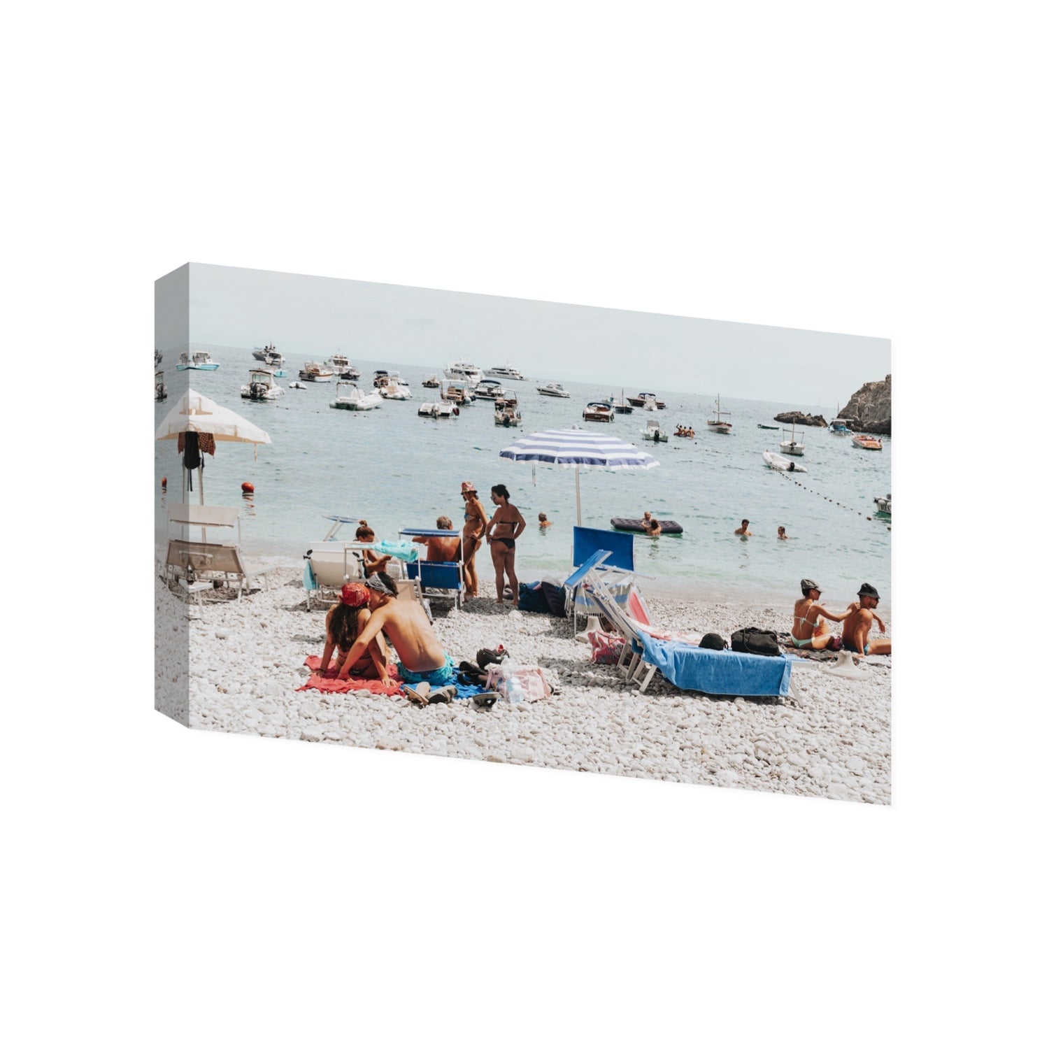 The Kiss Nerano wall art Gallery stretched canvas print