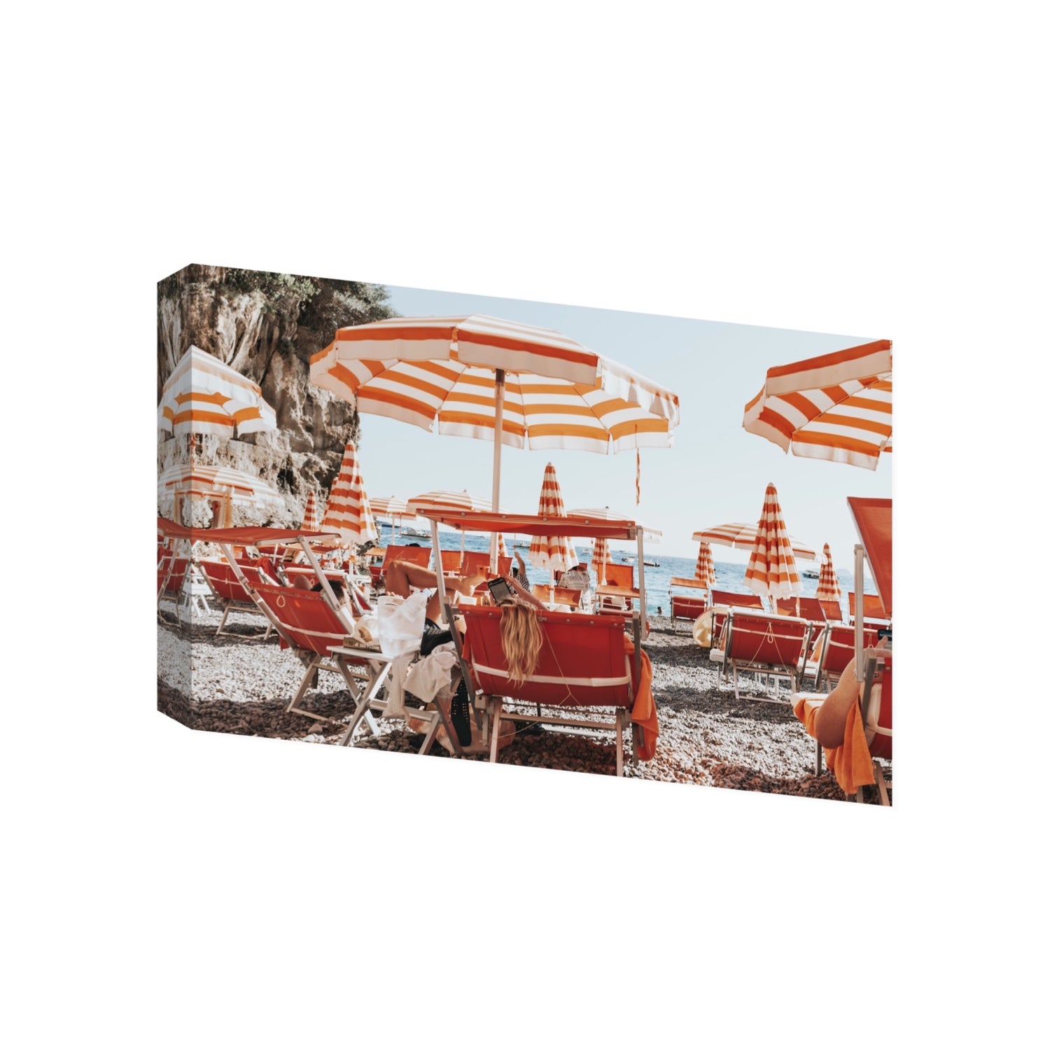Digital Dreamer fine art print, Positano, Italy, Gallery, Stretched Canvas