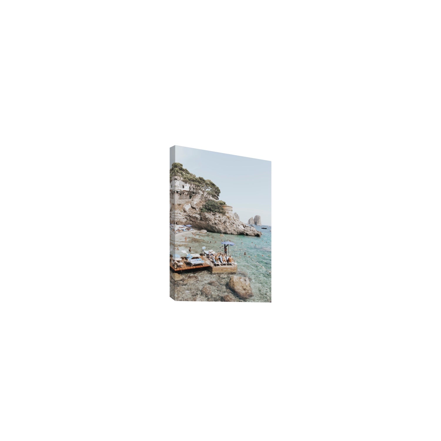 The Sweet Life fine art print, Capri, Italy, Small, Stretched Canvas