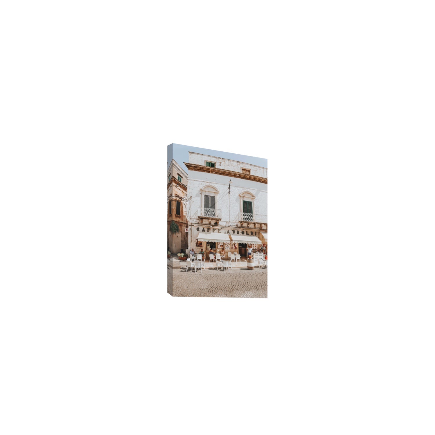 L'Ora di Pranzo Puglia L’Ora di Pranzo Italian art print Small stretched canvas print
