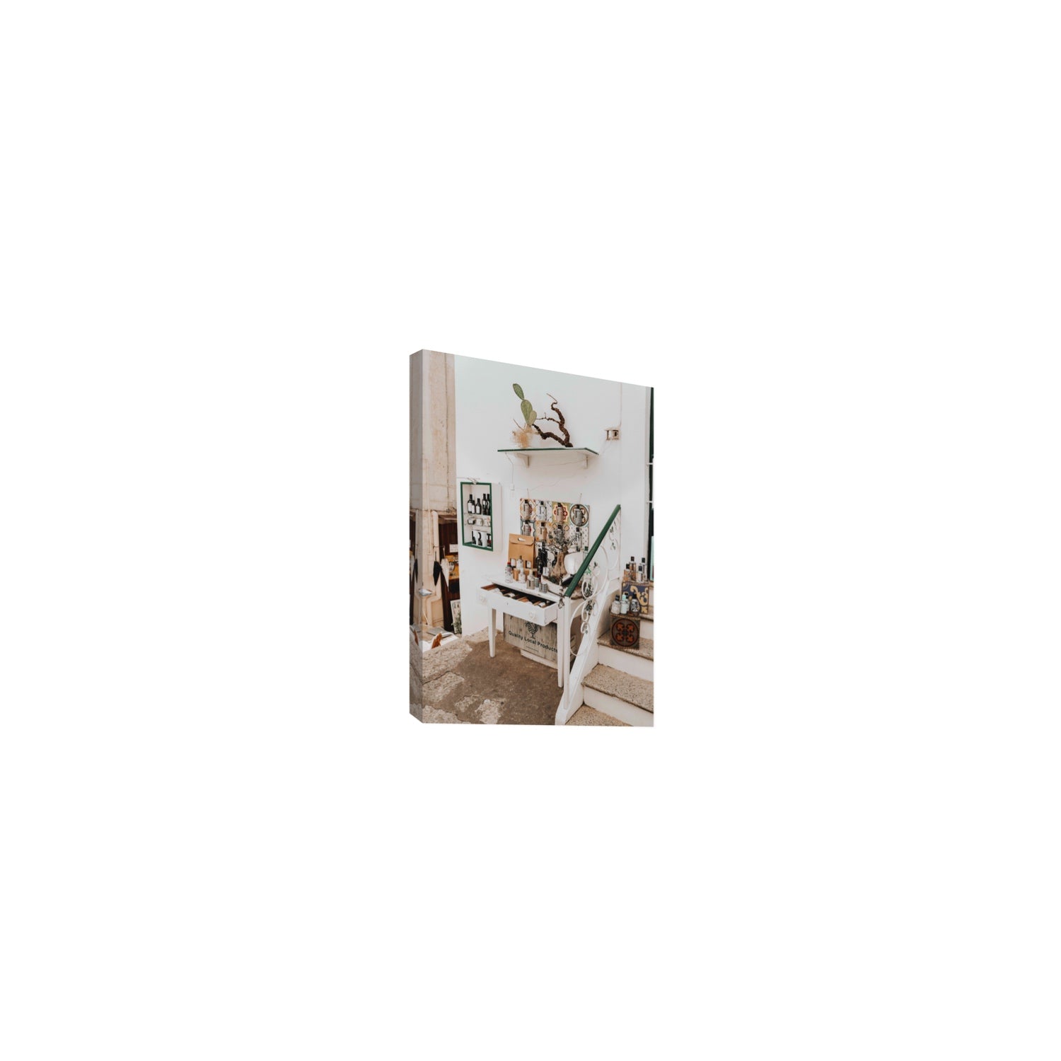 Liquid Gold fine art print, Puglia, Italy, Small, Stretched Canvas