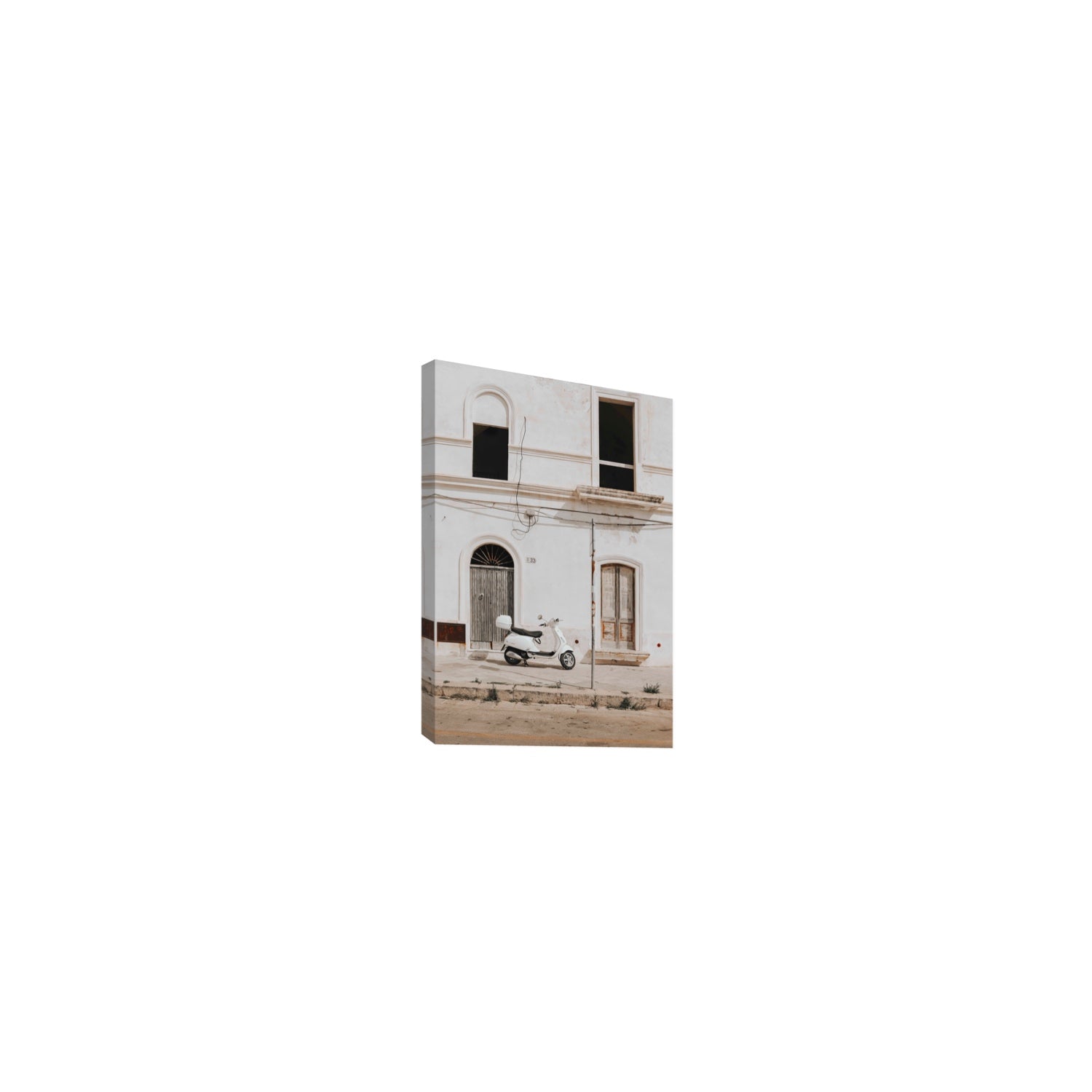 Radiant Ride fine art print, Puglia, Italy, Small, Stretched Canvas