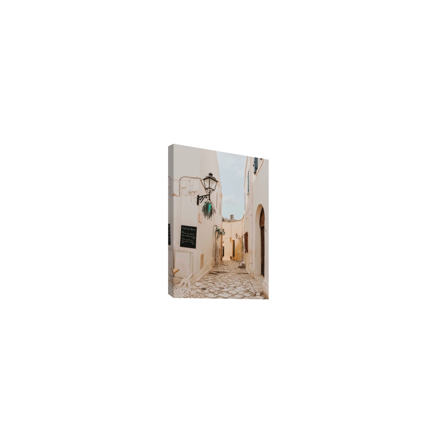 Twilight Passage Puglia Italian wall art Small stretched canvas print