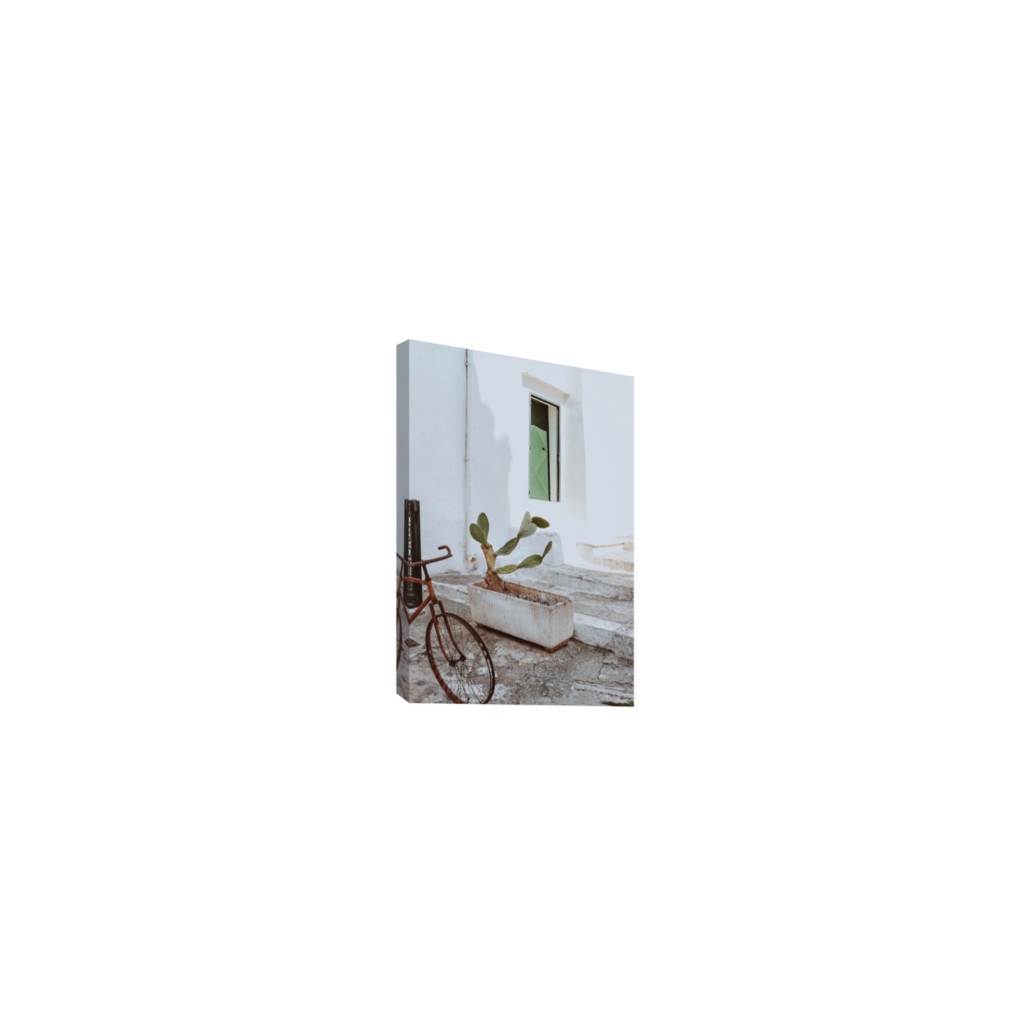 Simple Harmony fine art print, Puglia, Italy, Small, Stretched Canvas