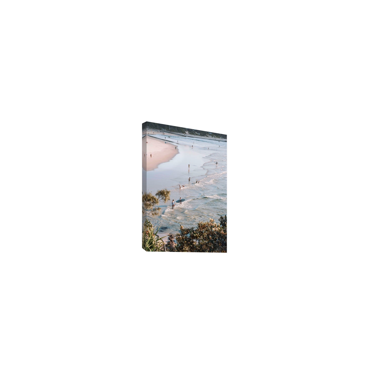 Healing Waters fine art print, Byron Bay, Australia, Small, Stretched Canvas
