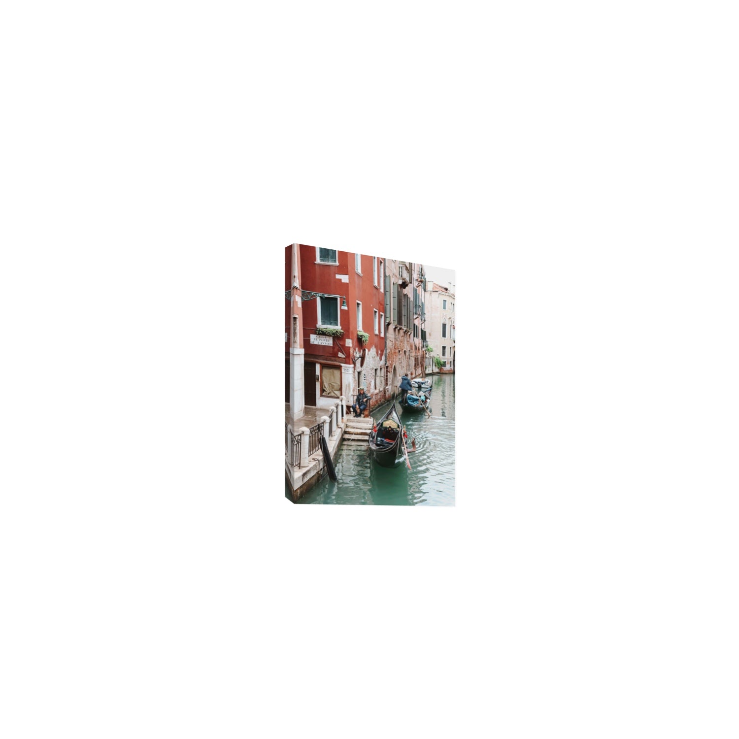 The Merchant Venice Canal Italian wall art Small stretched canvas print