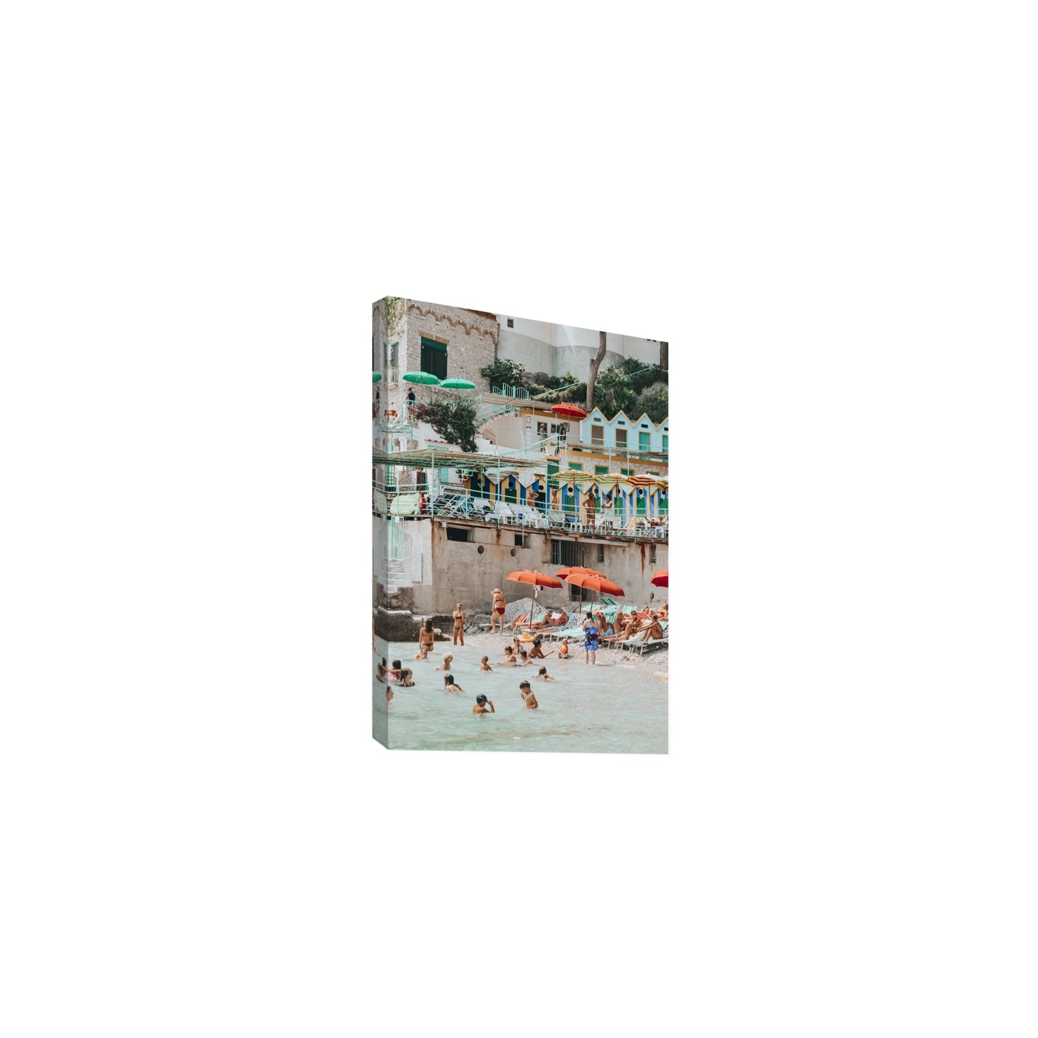 Kaleidoscope fine art print, Capri, Italy, Medium, Stretched Canvas