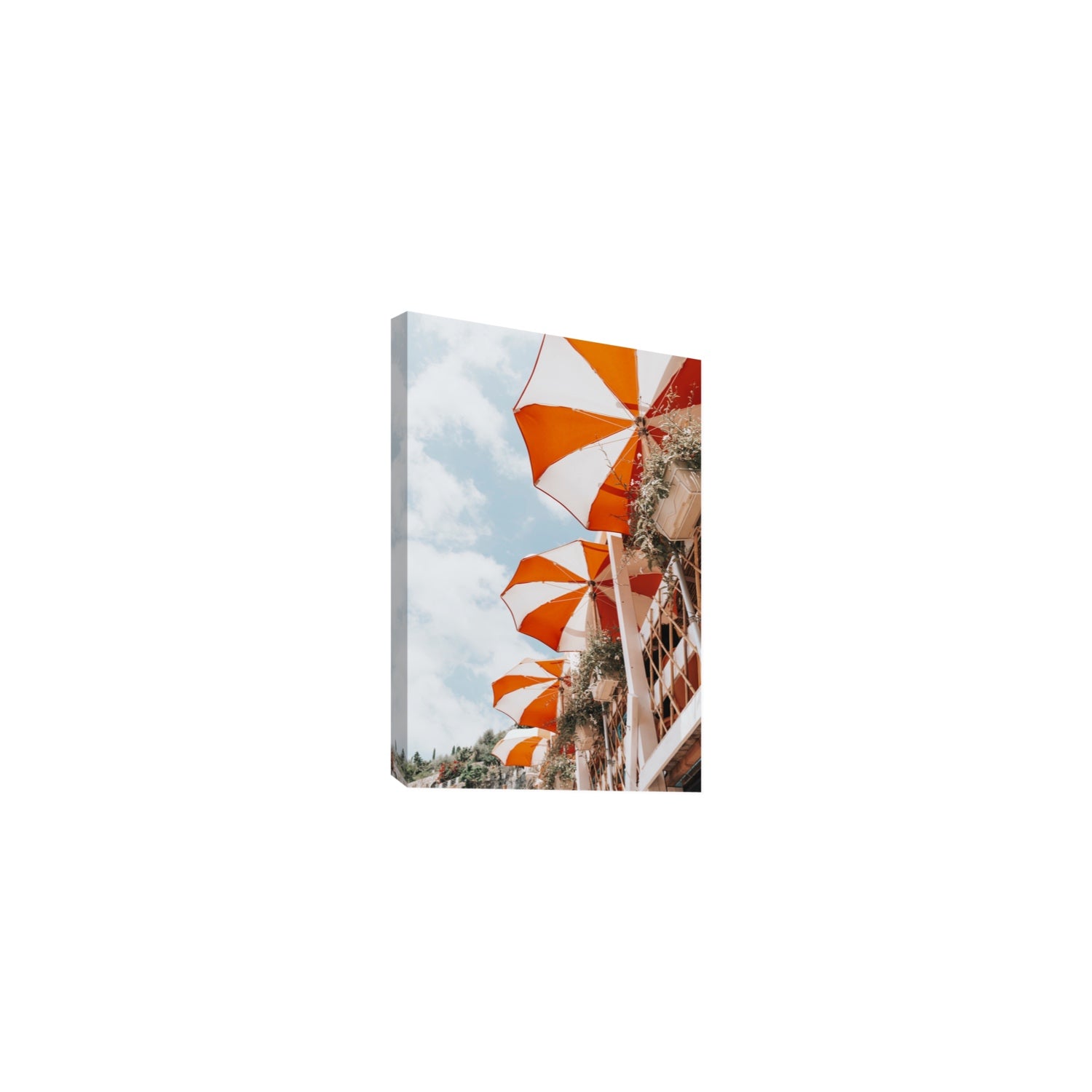 Mantienilo Semplice fine art print, Positano, Italy, Medium, Stretched Canvas