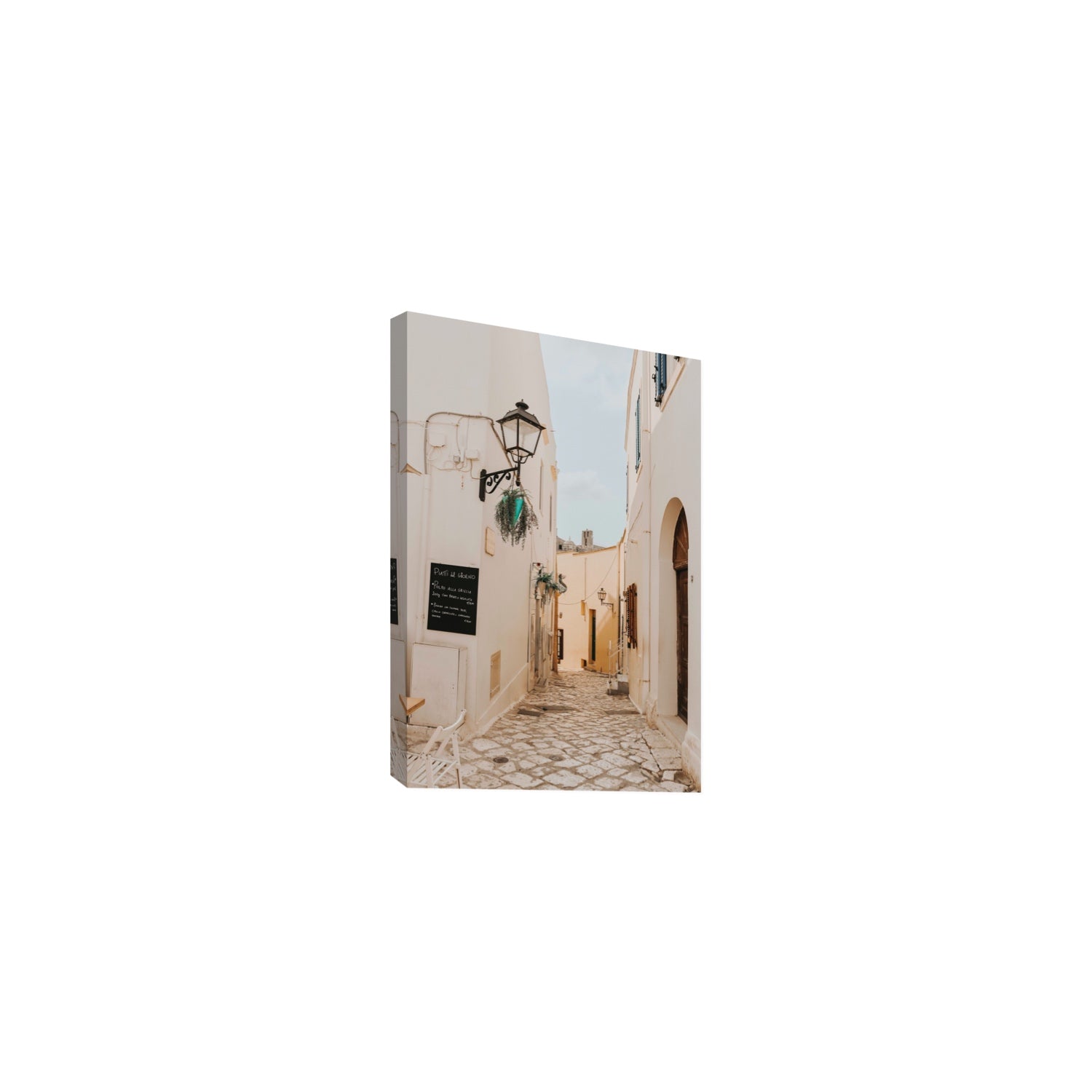 Twilight Passage Puglia Italian wall art Medium stretched canvas print
