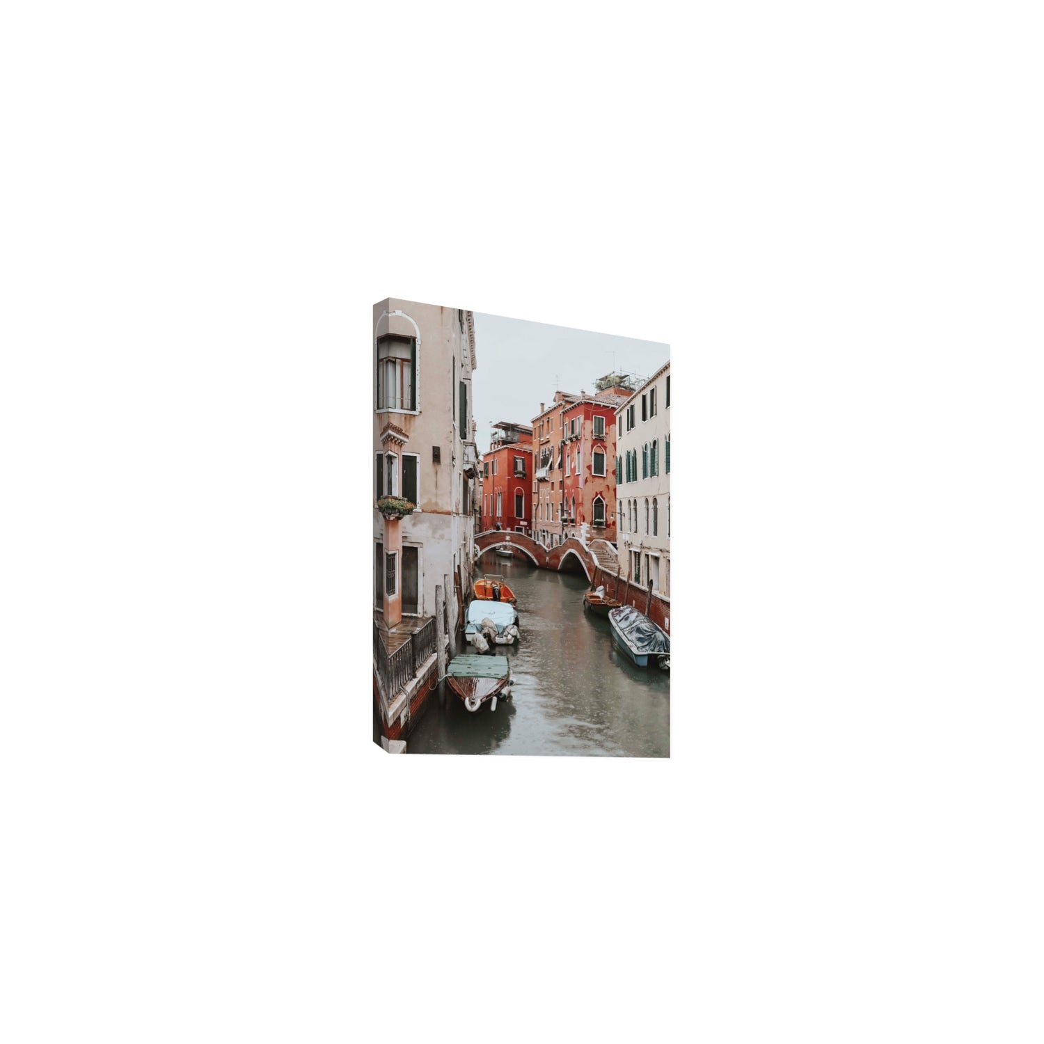 City of Water Venice Italian Mediterranean decor wall art Medium stretched canvas print
