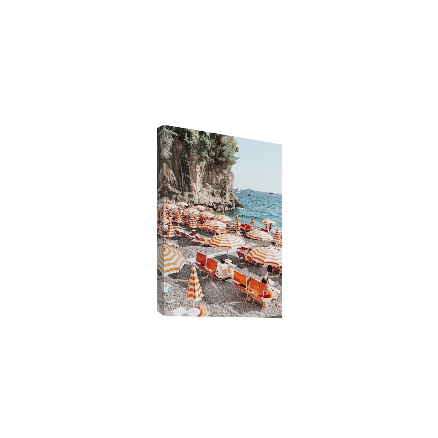 Tangerine Dream fine art print, Positano, Italy, Medium, Stretched Canvas