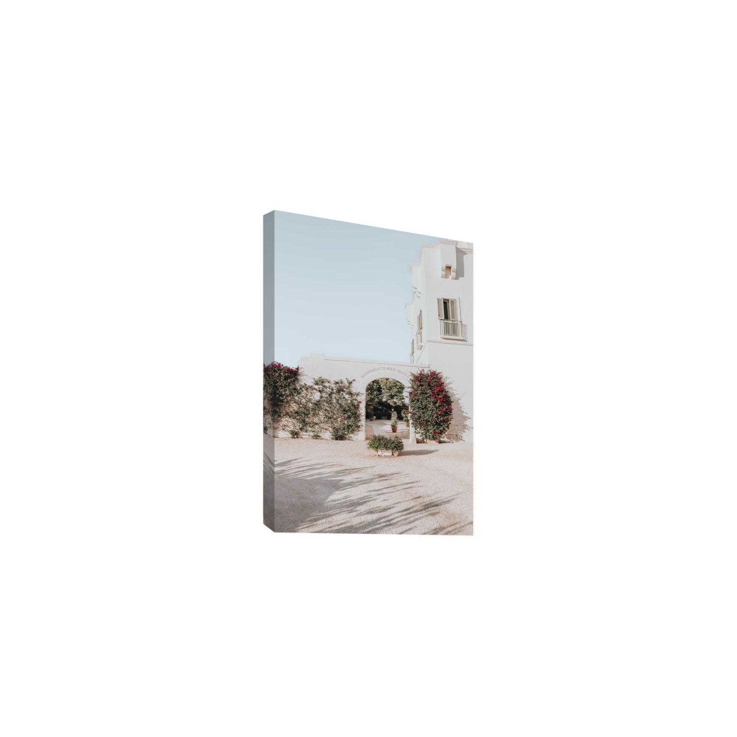 Villa Retreat fine art print, Puglia, Italy, Medium, Stretched Canvas