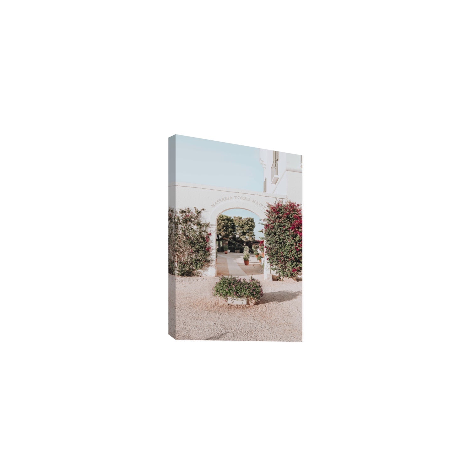 Torre Maizza Puglia Italian wall art Medium stretched canvas print