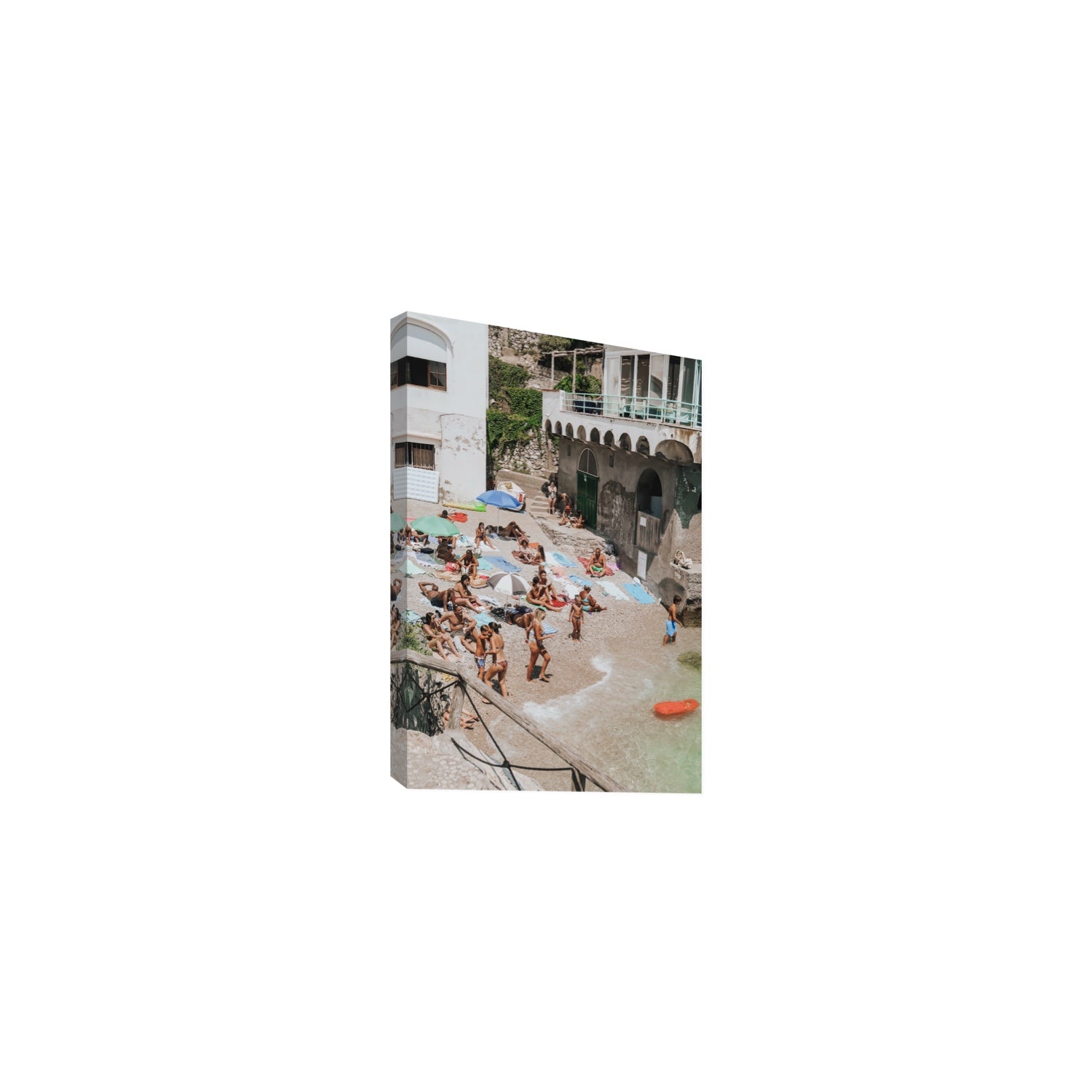 The Sunbathers Oasis fine art print, Capri, Italy, Medium, Stretched Canvas