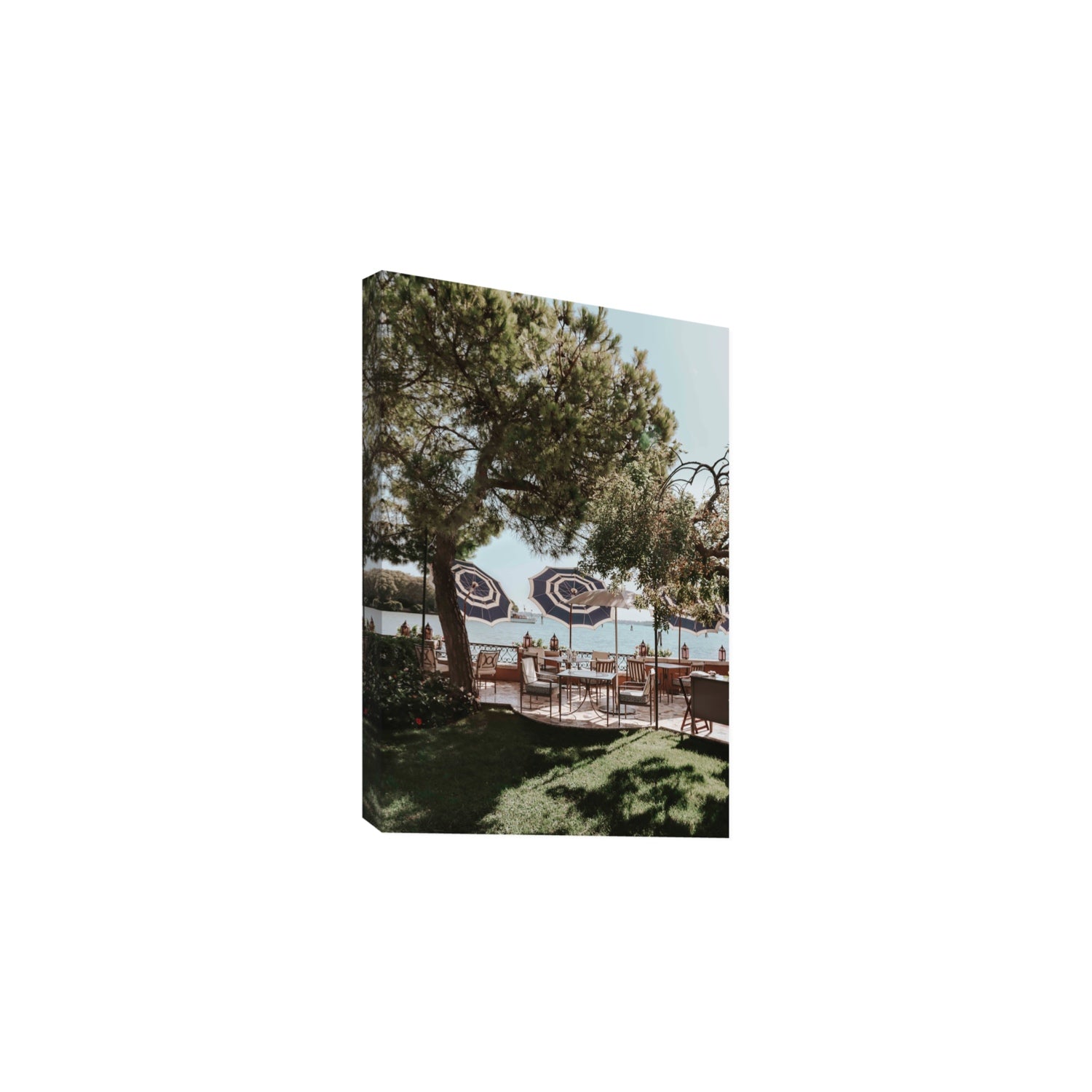 Tranquil Gardens Venice Italian wall art Large stretched canvas print