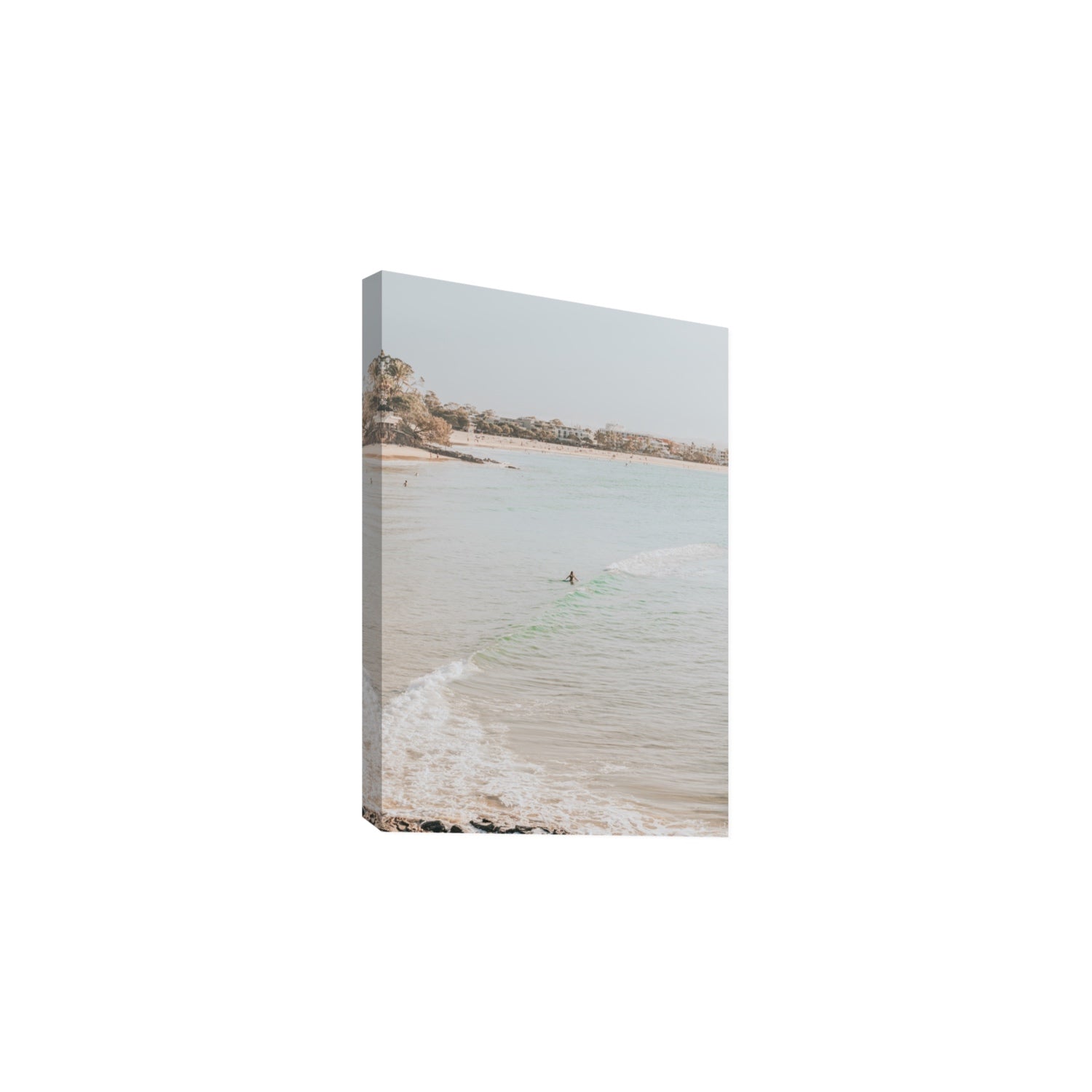 Salt Reverie fine art print, Noosa, Australia, coastal scenes artwork, Large, Stretched Canvas