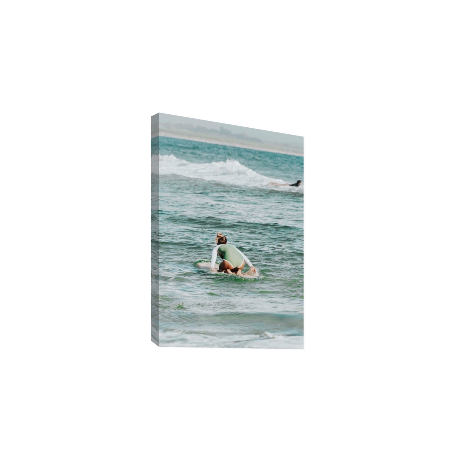 Quincy Byron Bay Surf coastal wall art Large stretched canvas print