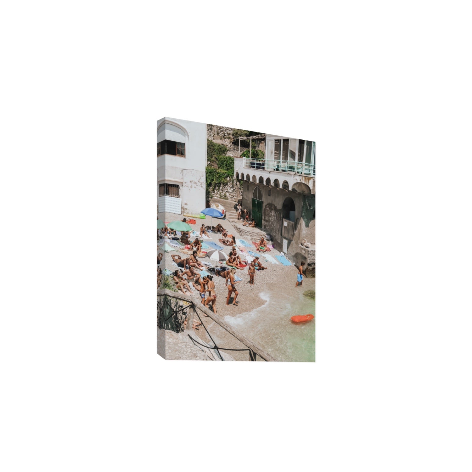 The Sunbathers Oasis fine art print, Capri, Italy, Large, Stretched Canvas