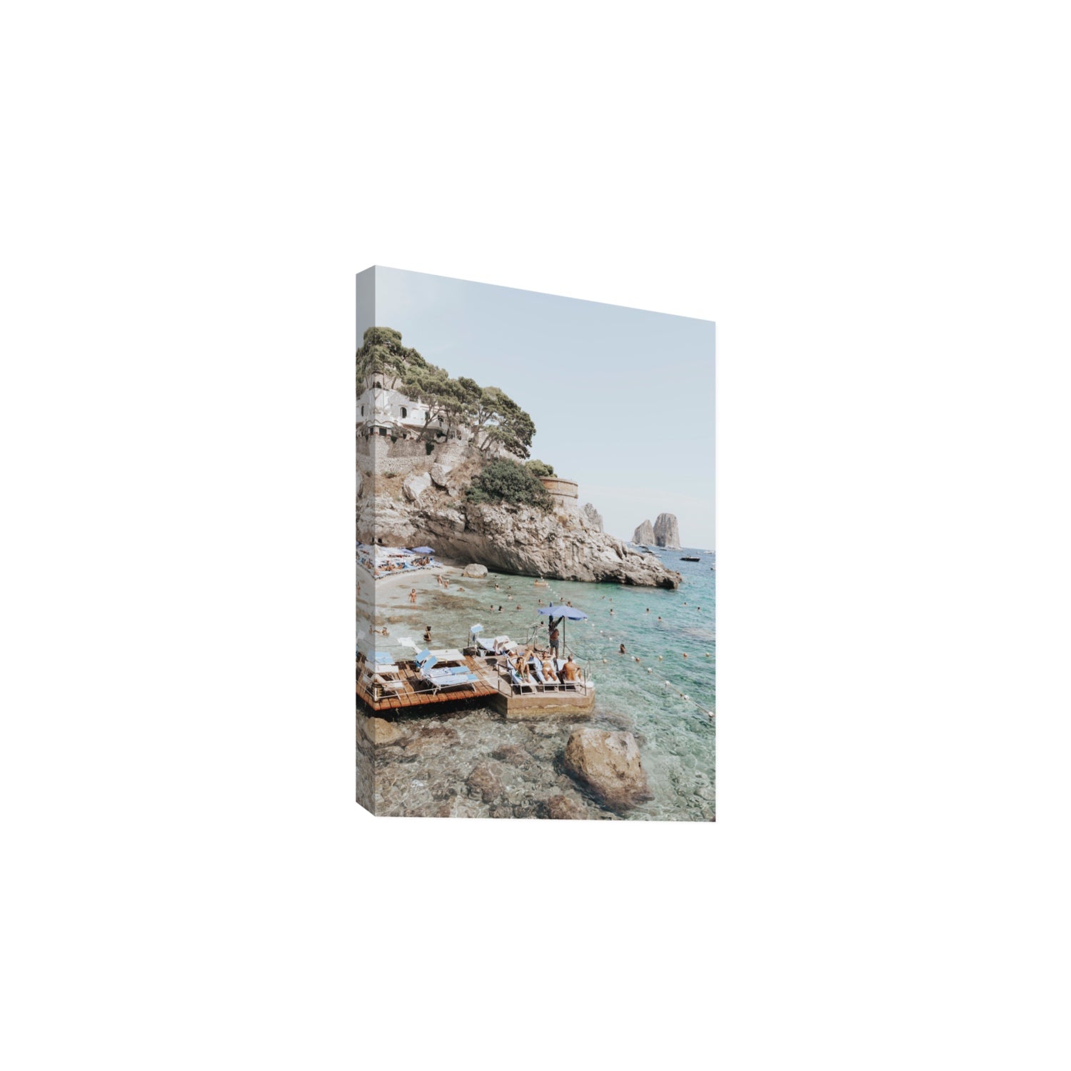 The Sweet Life fine art print, Capri, Italy, Large, Stretched Canvas