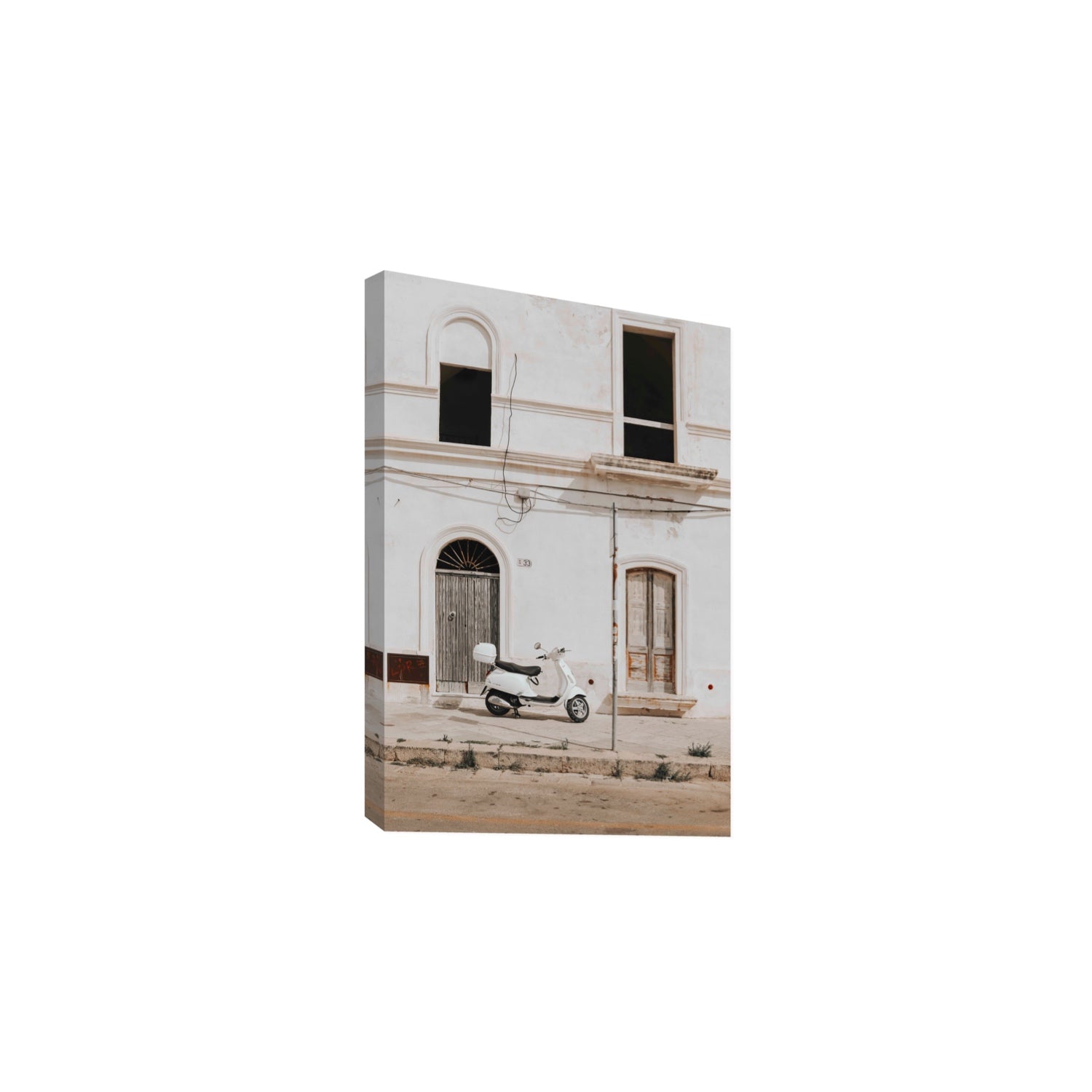 Radiant Ride fine art print, Puglia, Italy, Large, Stretched Canvas