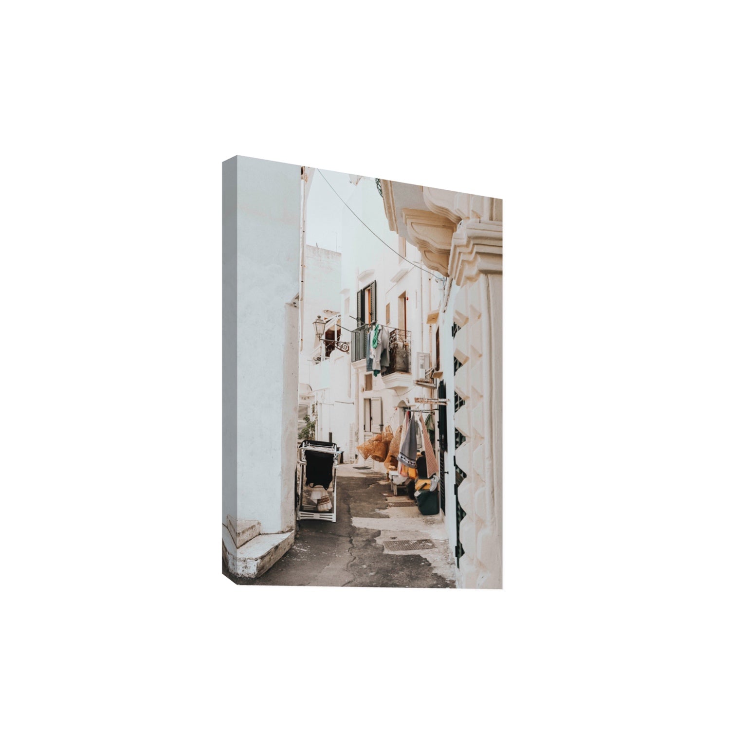 Hanging Harmony Puglia Italian wall art Extra Large stretched canvas print