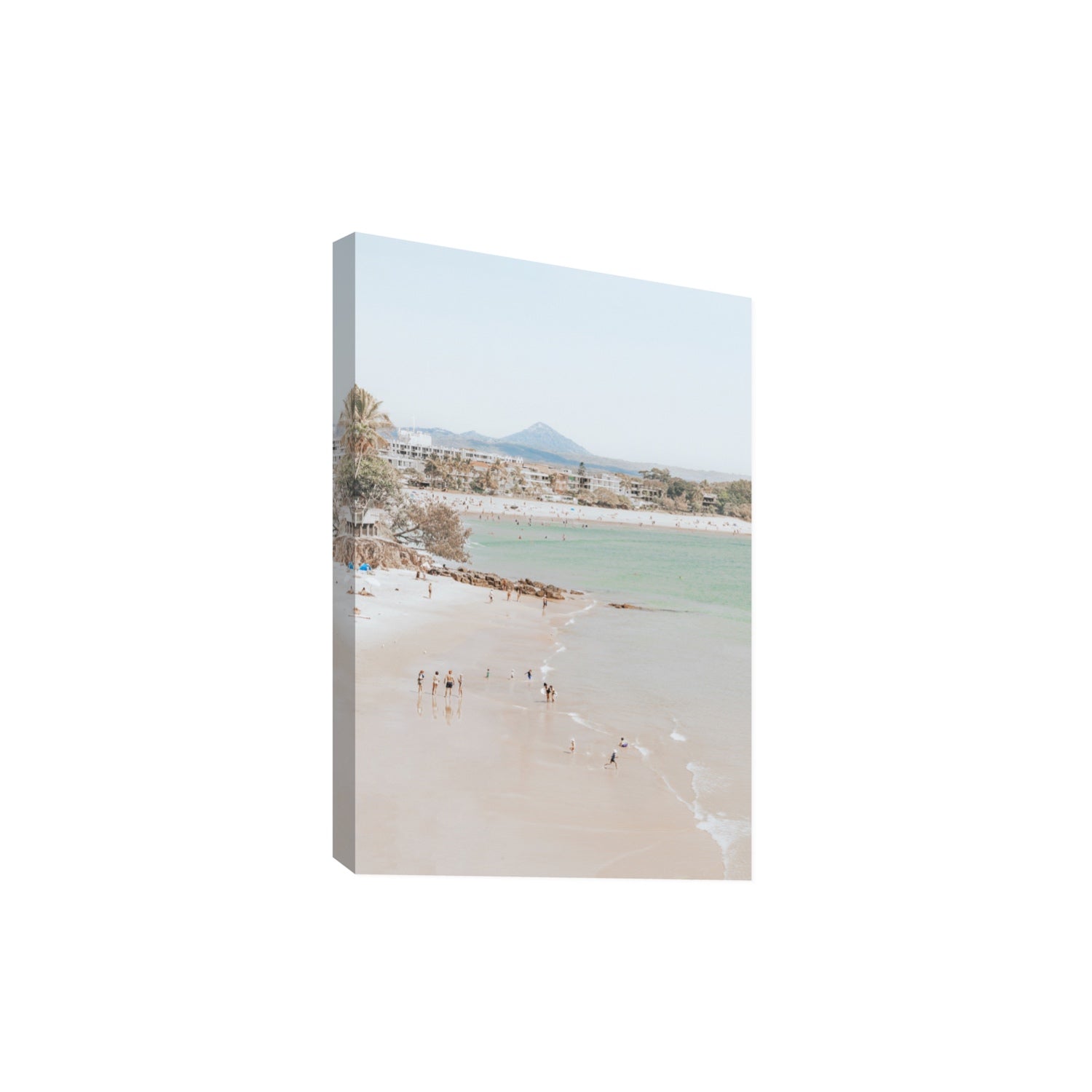 Little Cove Shallows fine art print, Noosa, Australia, coastal scenes artwork, Extra Large, Stretched Canvas
