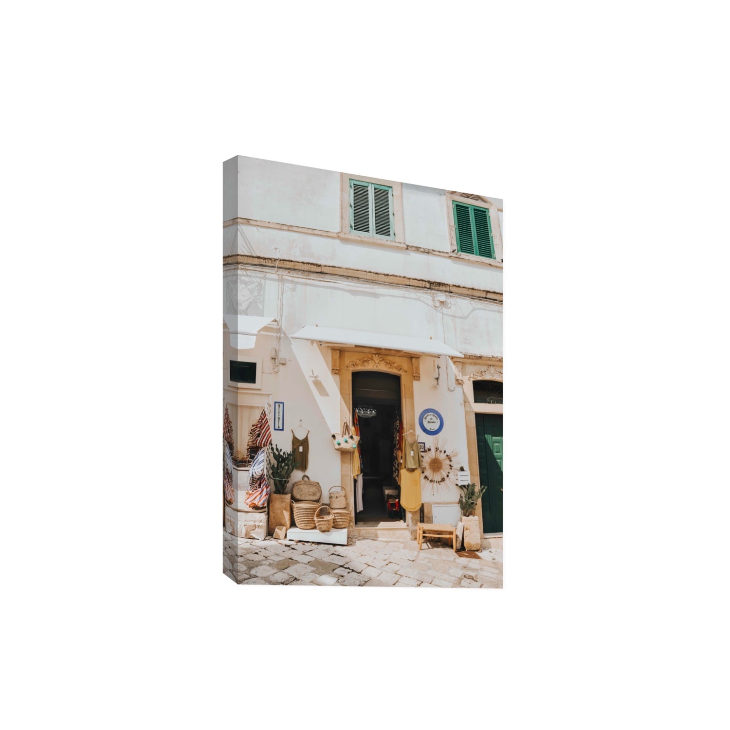 Artisan Ambience Puglia Italian wall art Extra Large stretched canvas print