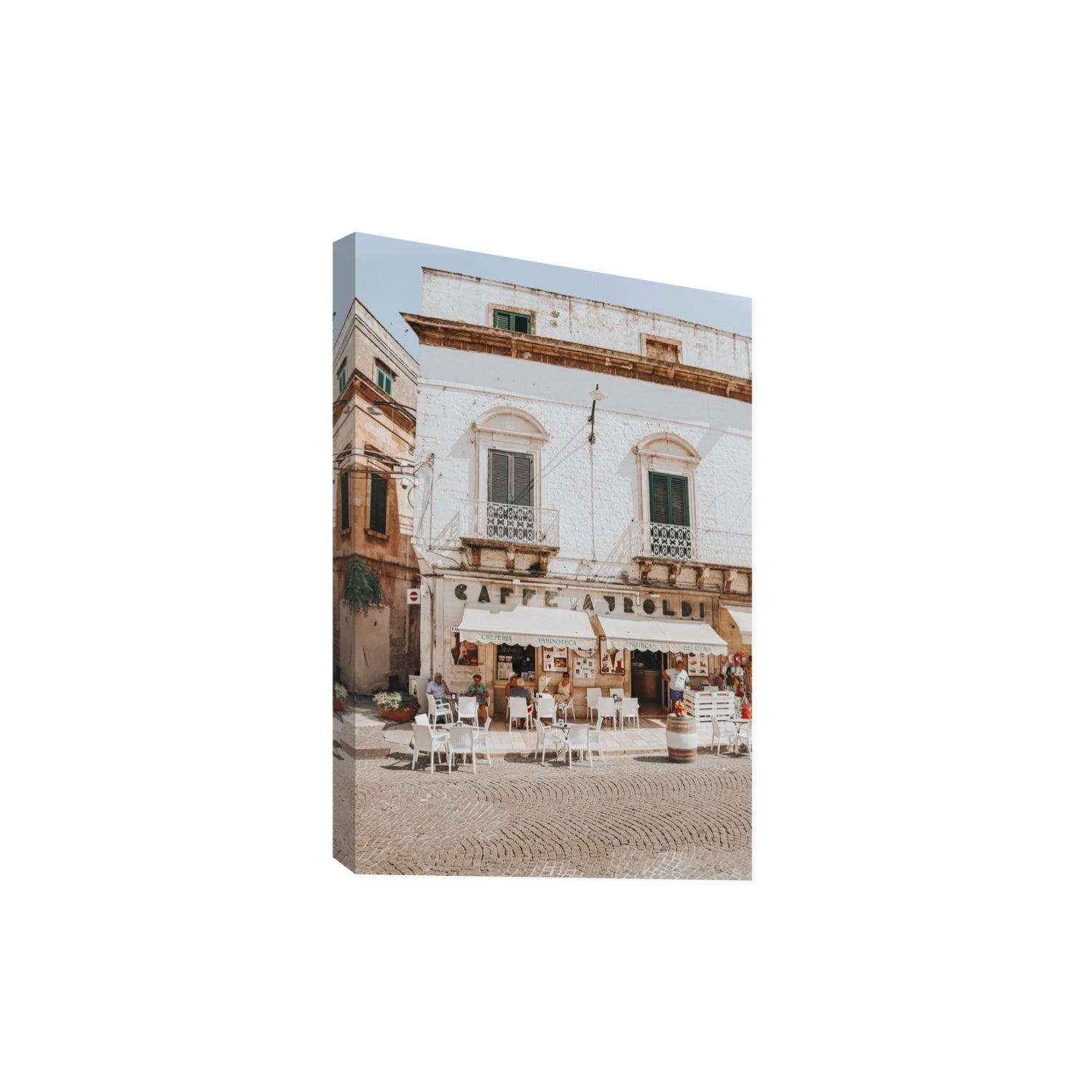 L'Ora di Pranzo Puglia L’Ora di Pranzo Italian art print Extra Large stretched canvas print
