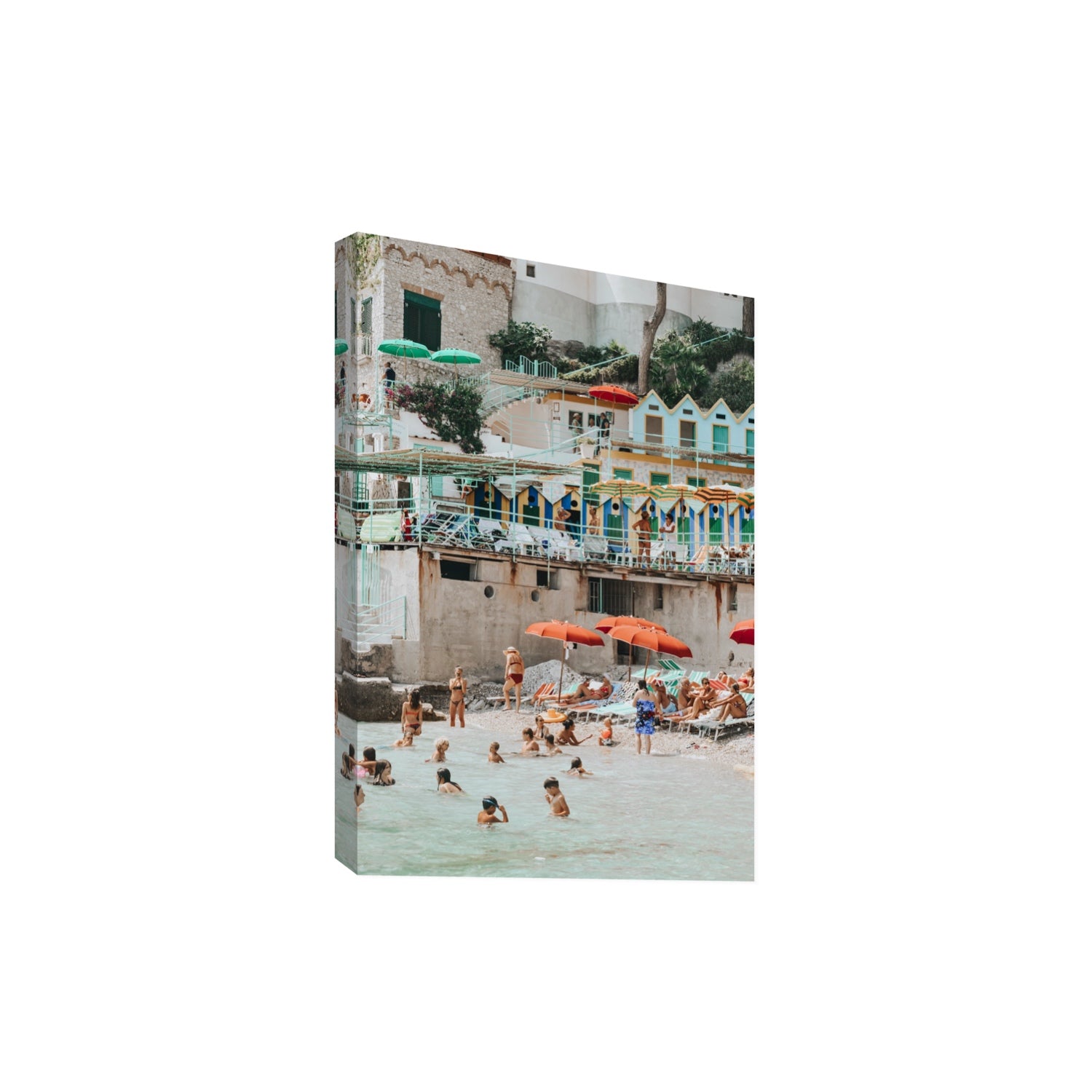Kaleidoscope fine art print, Capri, Italy, Extra Large, Stretched Canvas