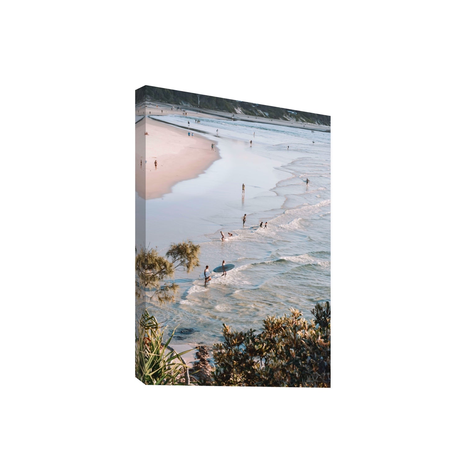 Healing Waters fine art print, Byron Bay, Australia, Giant, Stretched Canvas
