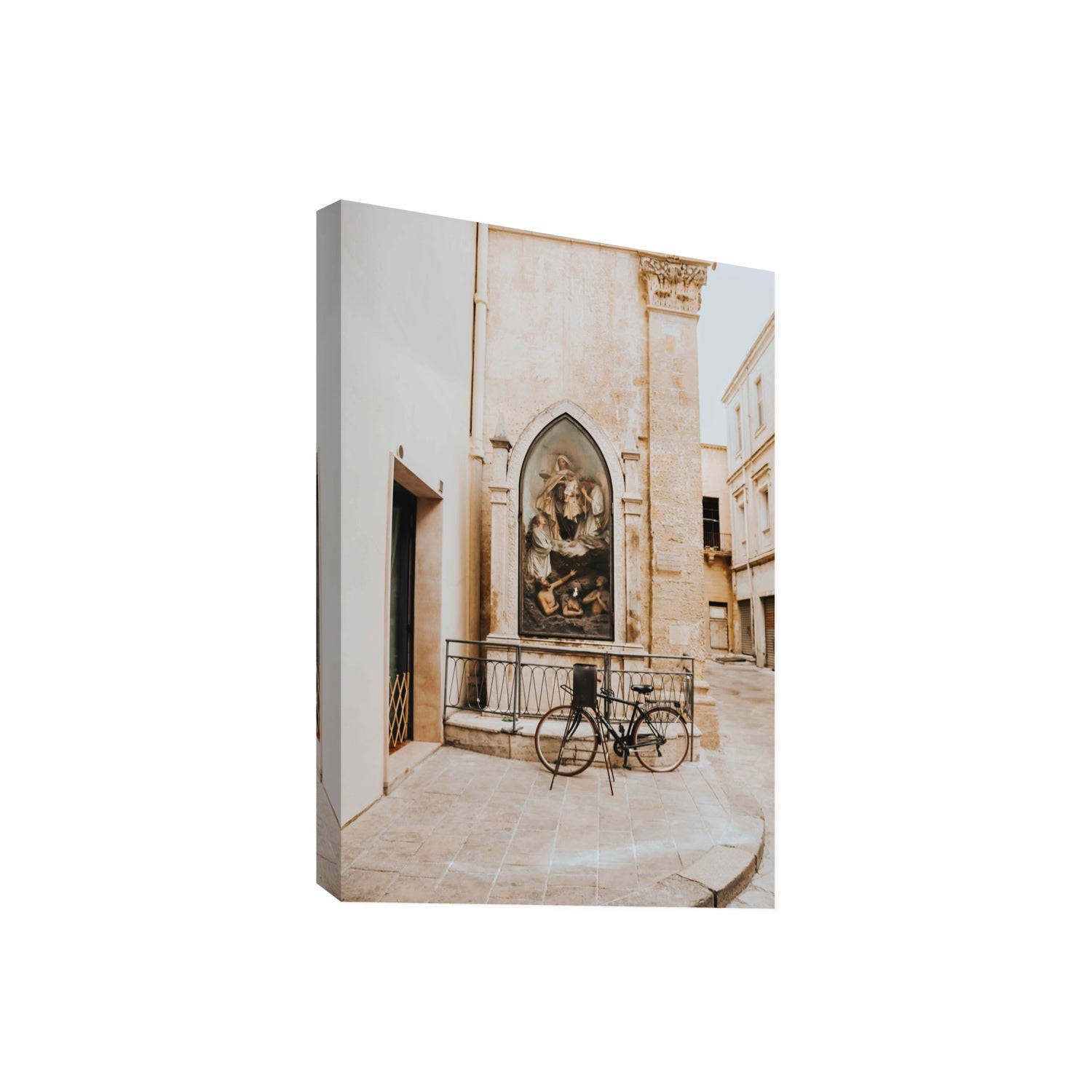La Chiesa Puglia Otranto Italian wall art Giant stretched canvas print