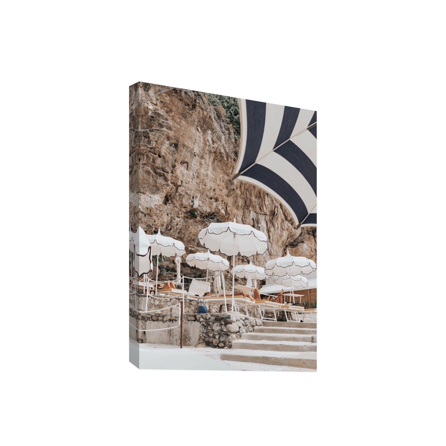Rocky Refuge fine art print, Positano, Italy, Giant, Stretched Canvas