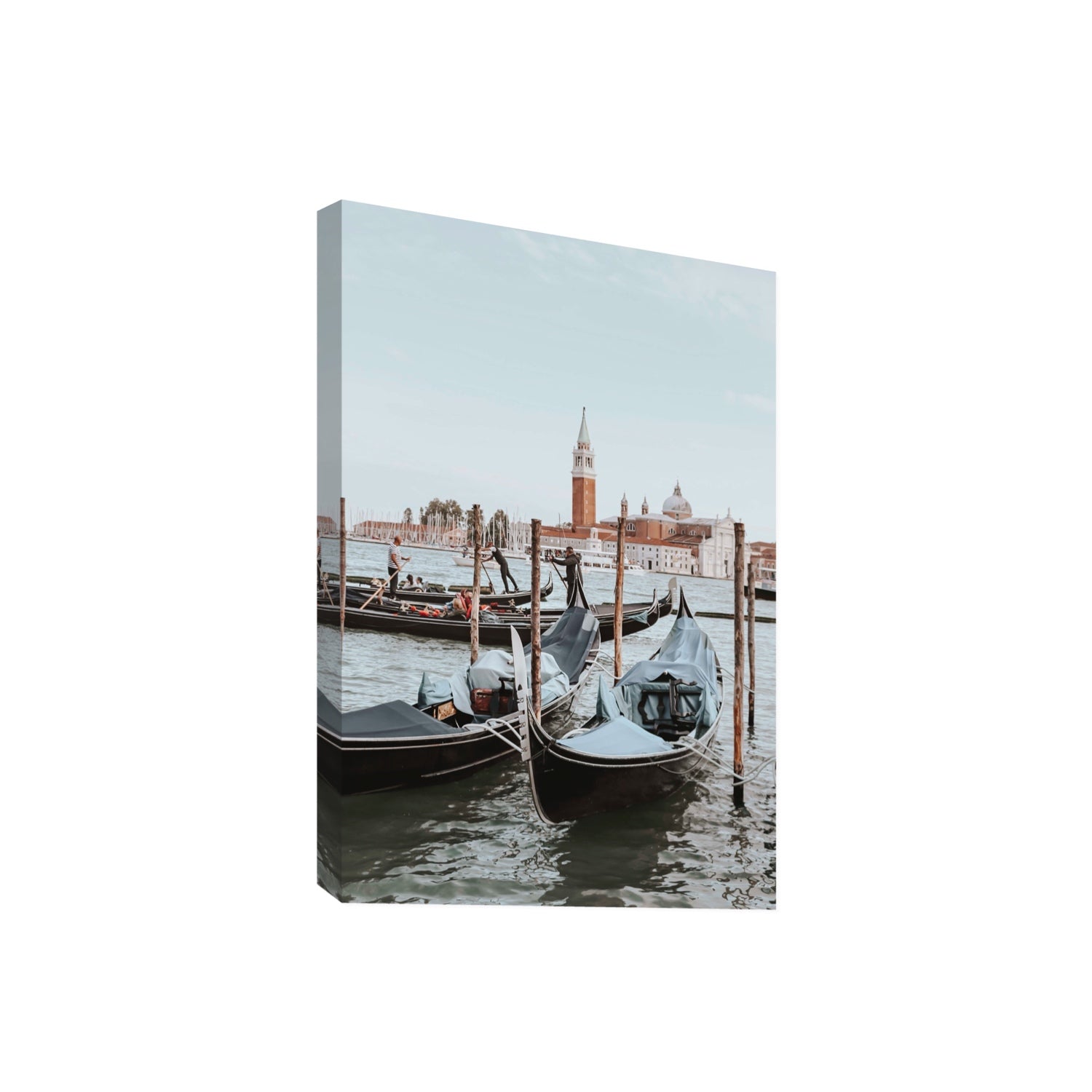 Italian Commute Venice Italian Mediterranean decor wall art Giant stretched canvas print