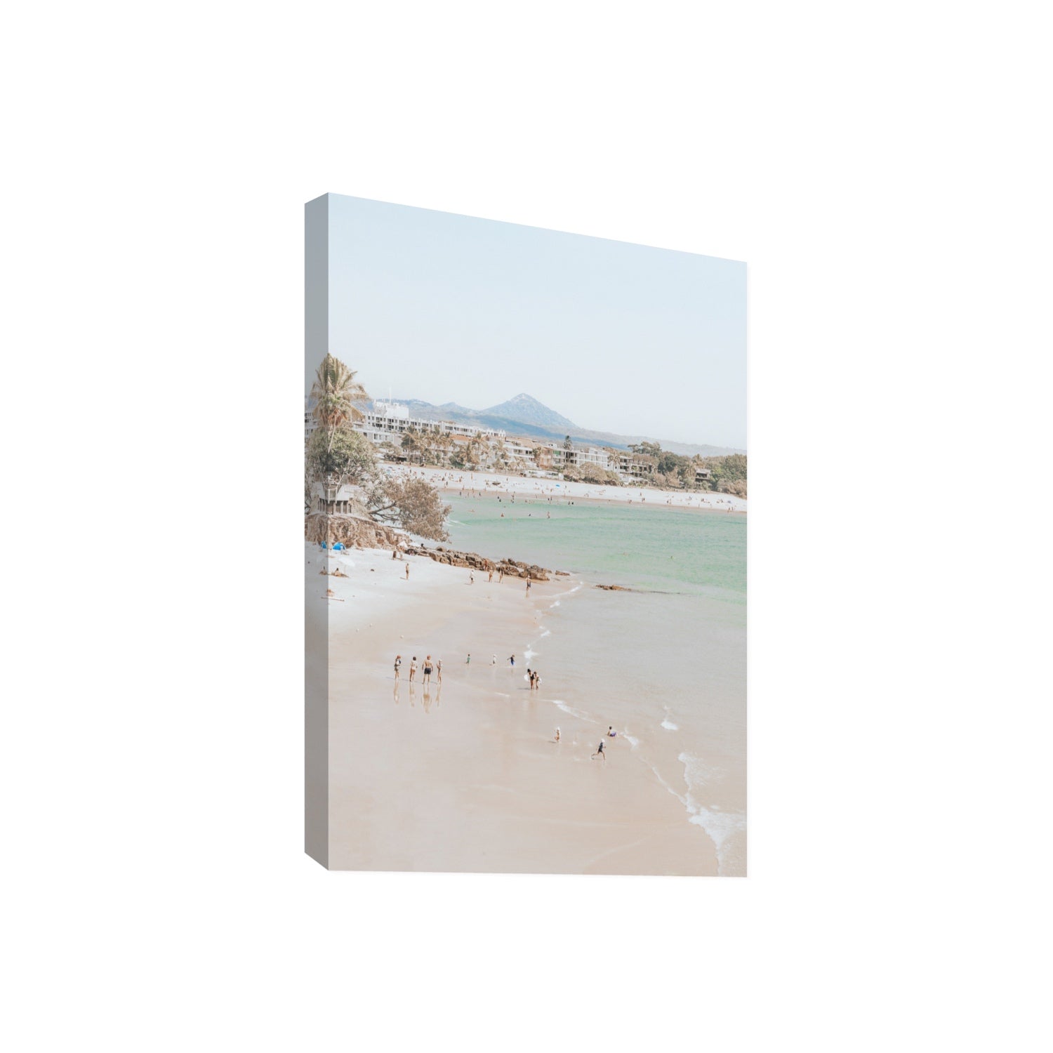 Little Cove Shallows fine art print, Noosa, Australia, coastal scenes artwork, Giant, Stretched Canvas