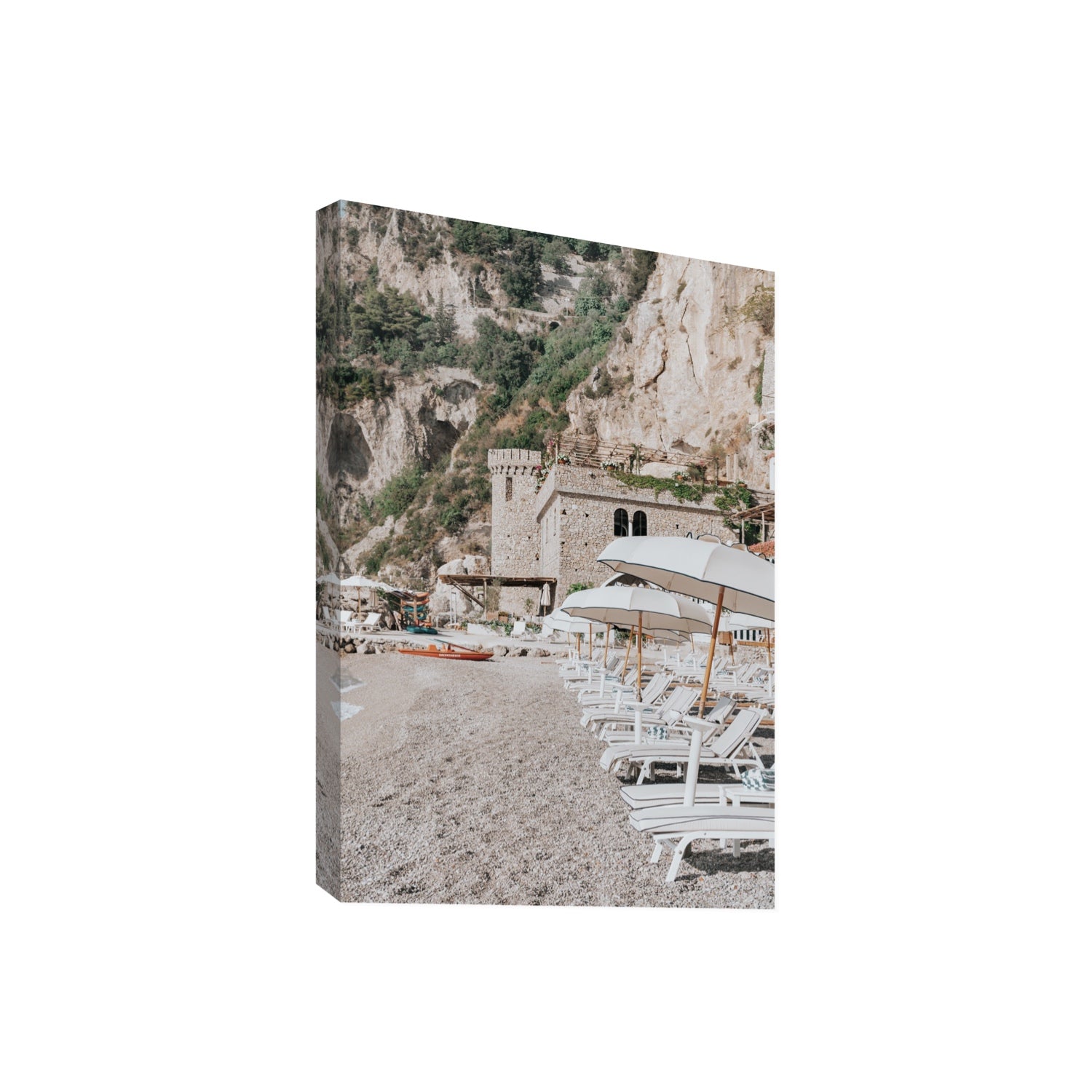 La Villeggiatura fine art print, Amalfi, Italy, luxury escapes artwork, Giant, Stretched Canvas