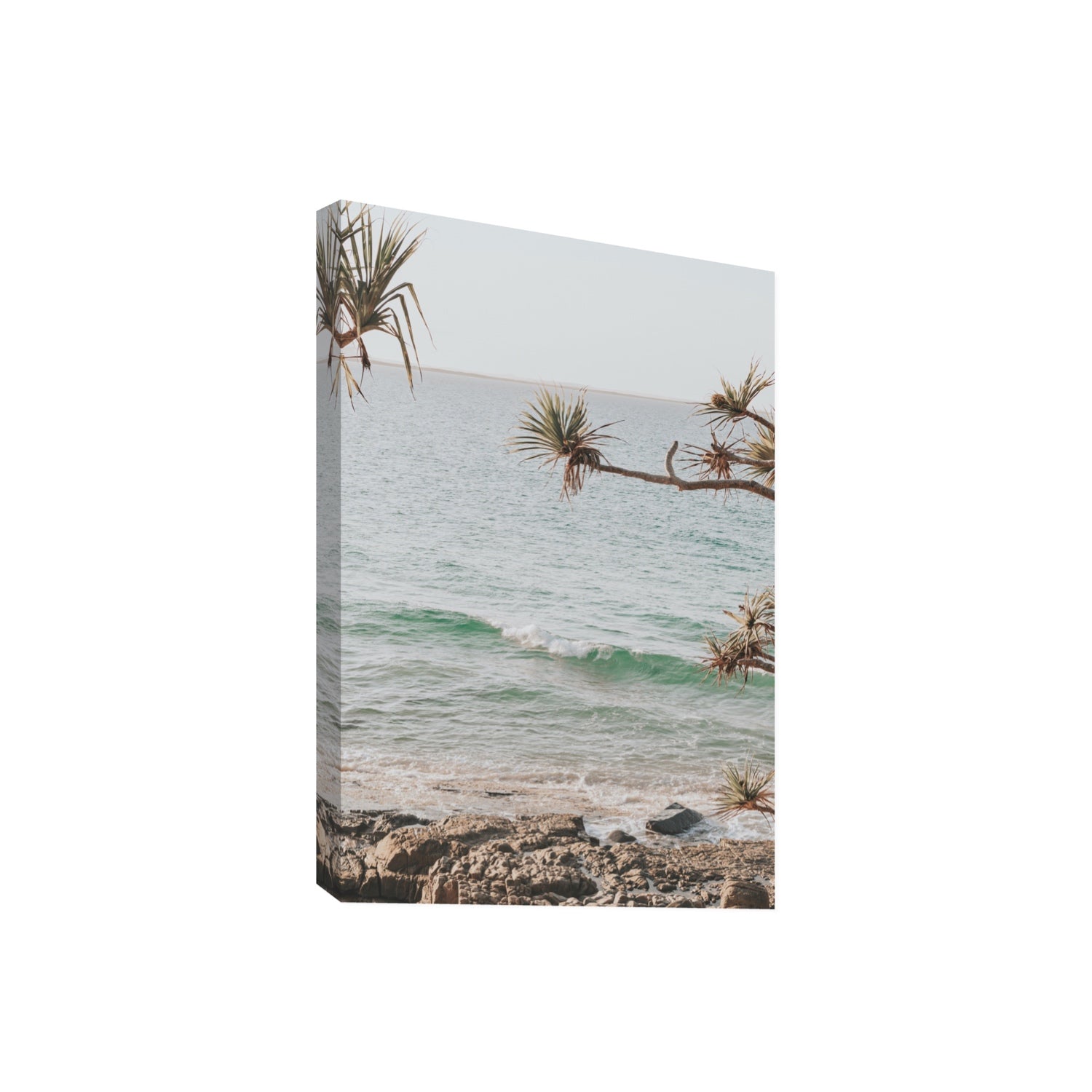 Good Vibrations fine art print, Noosa, Australia, coastal scenes artwork, Giant, Stretched Canvas
