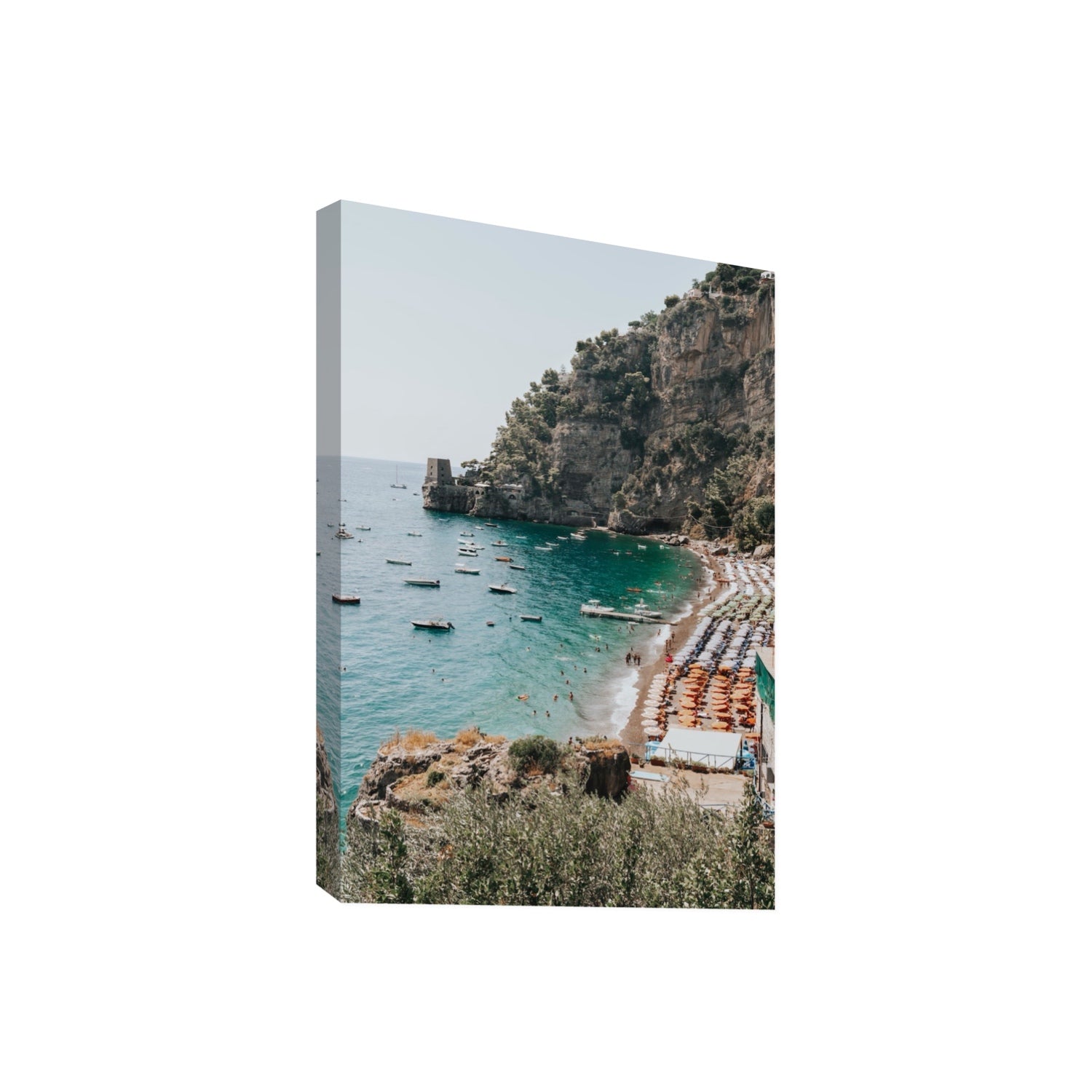 Baia dei Sogni fine art print, Positano, Italy, Giant, Stretched Canvas